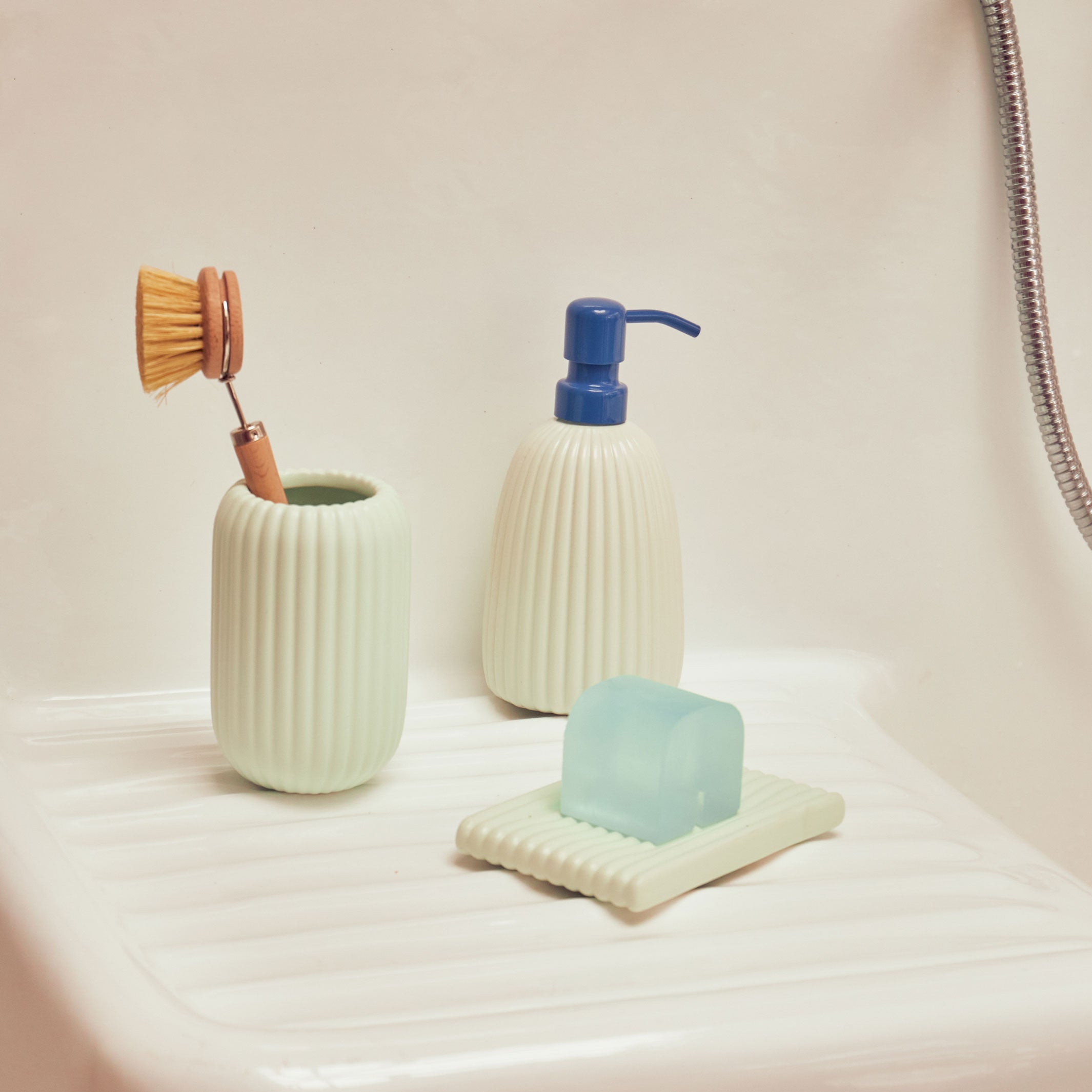 SHAPE SOAP SADDLE | turquoise SOAP | Grain | Areaware