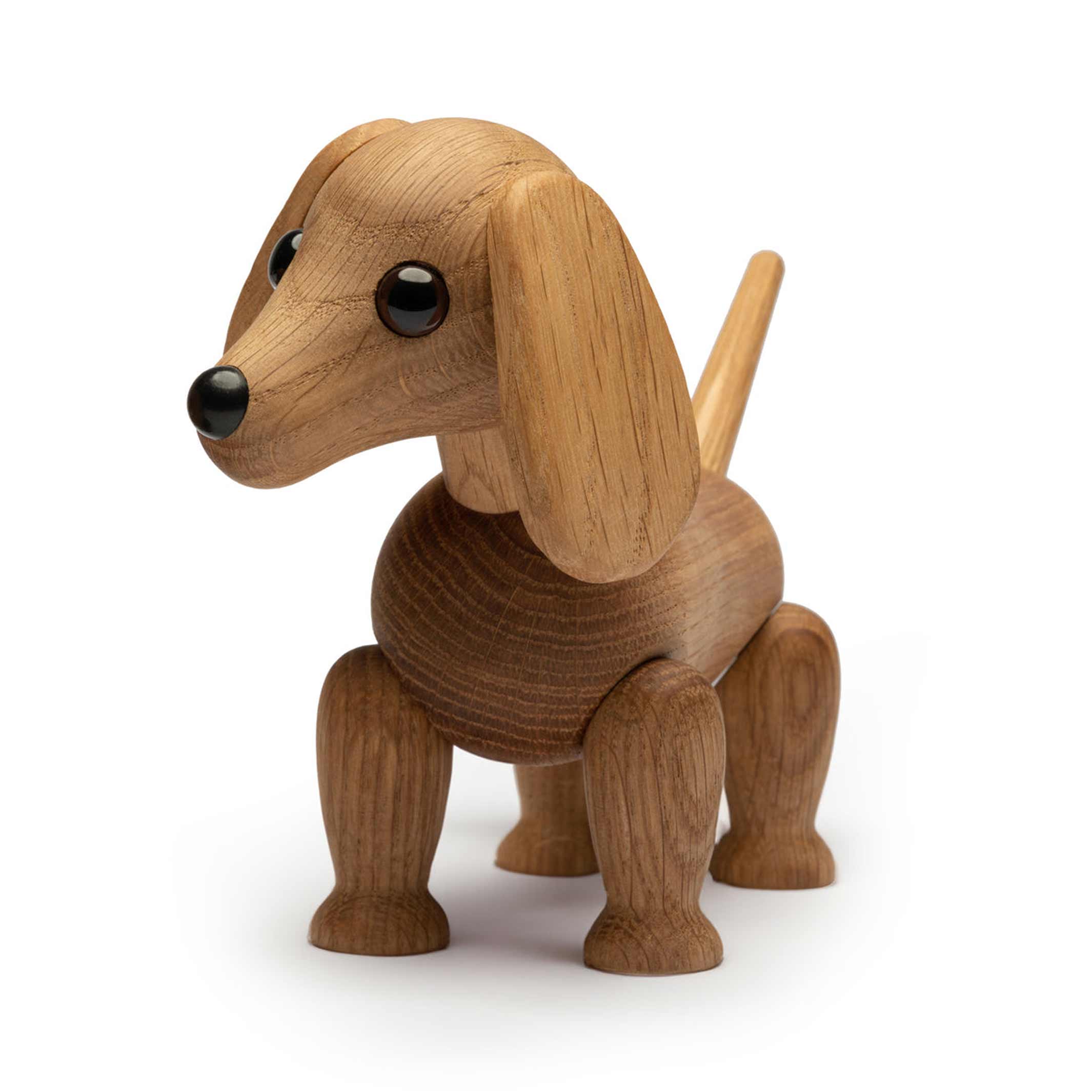 SNAP THE DACHSHUND | funny wooden deco DOG | Chresten Sommer | Spring Copenhagen