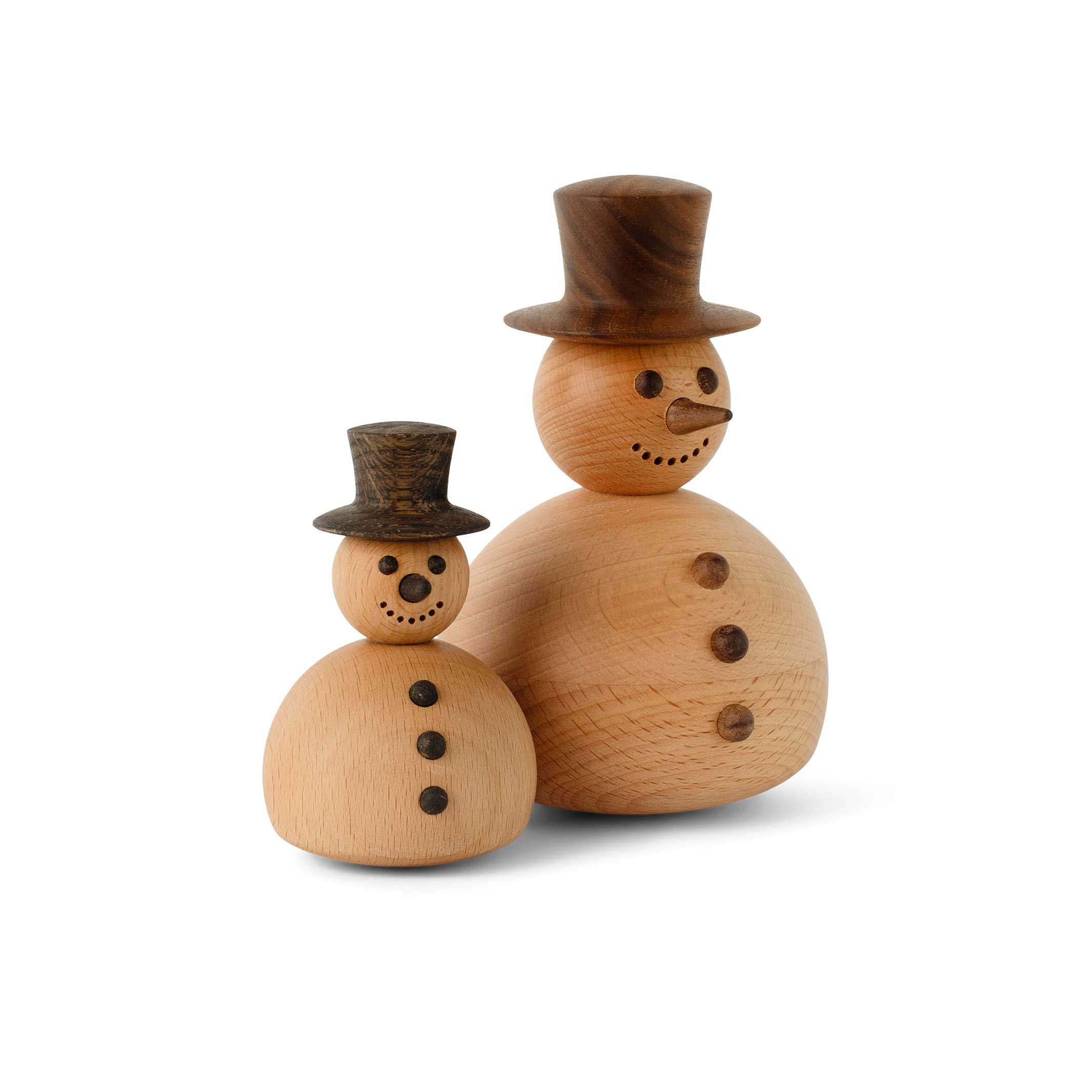 SNOWMAN | Petit bonhomme de neige décoratif en bois | Homme debout | Thor Hoy | Spring Copenhagen