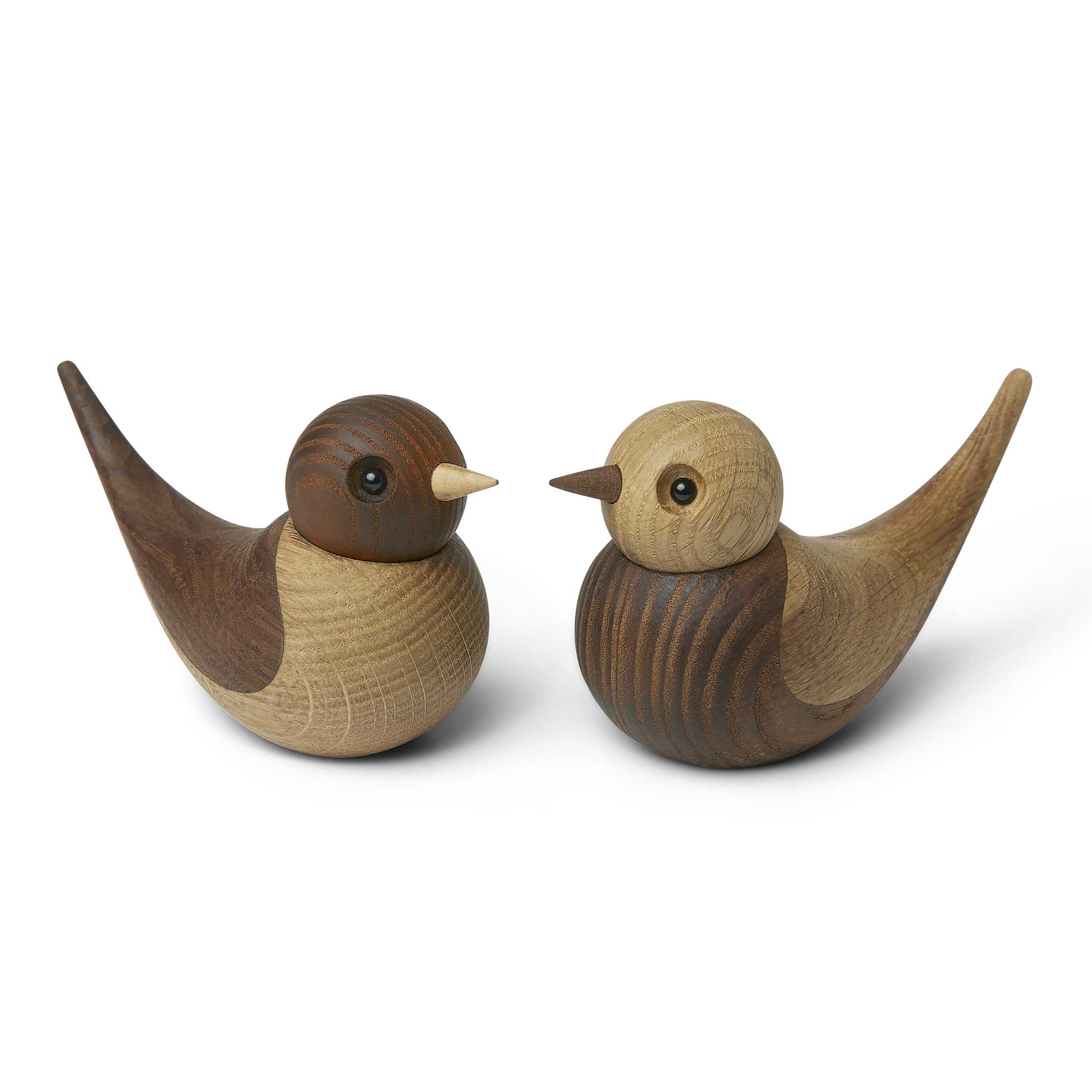 SOULMATES | Small, wooden BIRD COUPLE |  mencke&vagnby | Spring Copenhagen