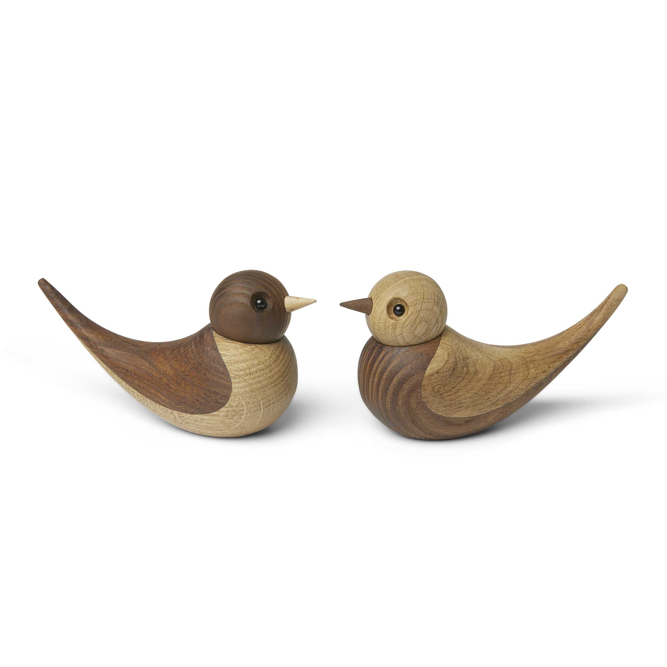 SOULMATES | Small, wooden BIRD COUPLE |  mencke&vagnby | Spring Copenhagen