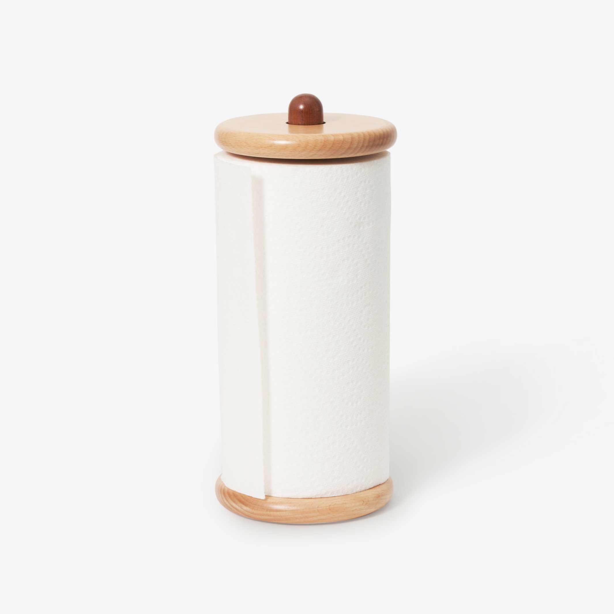 SPOOL Natural | PAPER TOWEL HOLDER | Sam Stewart | Areaware