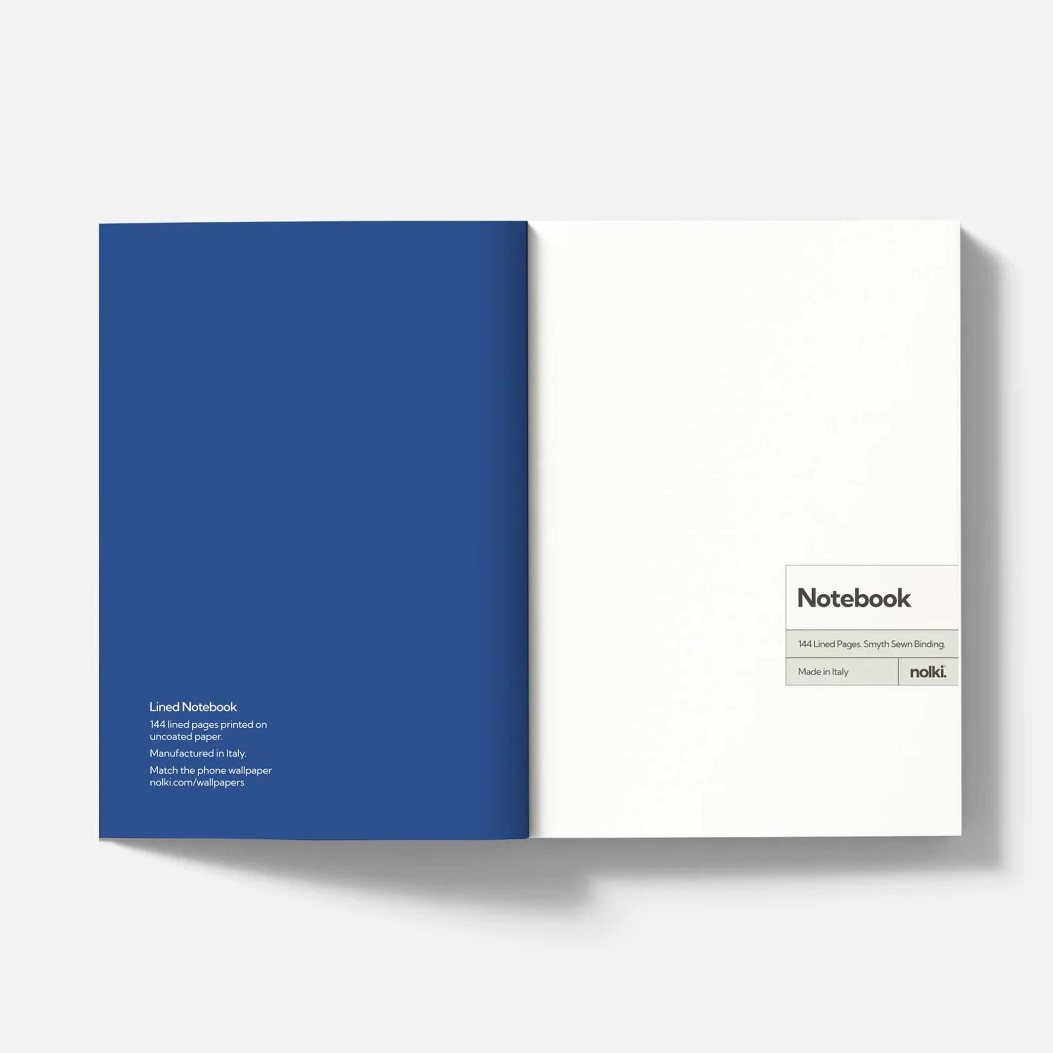 ST. KILDA LINED NOTEBOOK - liniertes Notizbuch - B6 & 144 Seiten | nolki