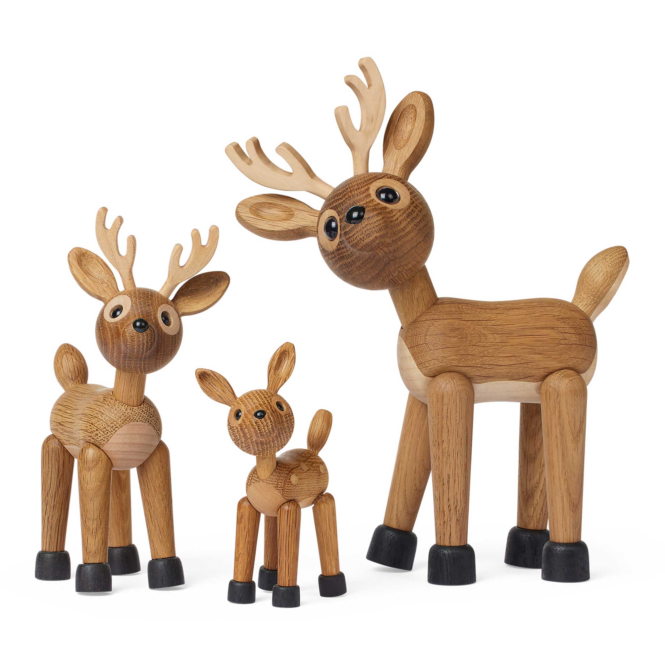 STAR - wooden Deer Deco Figurine | Chresten Sommer | Spring Copenhagen