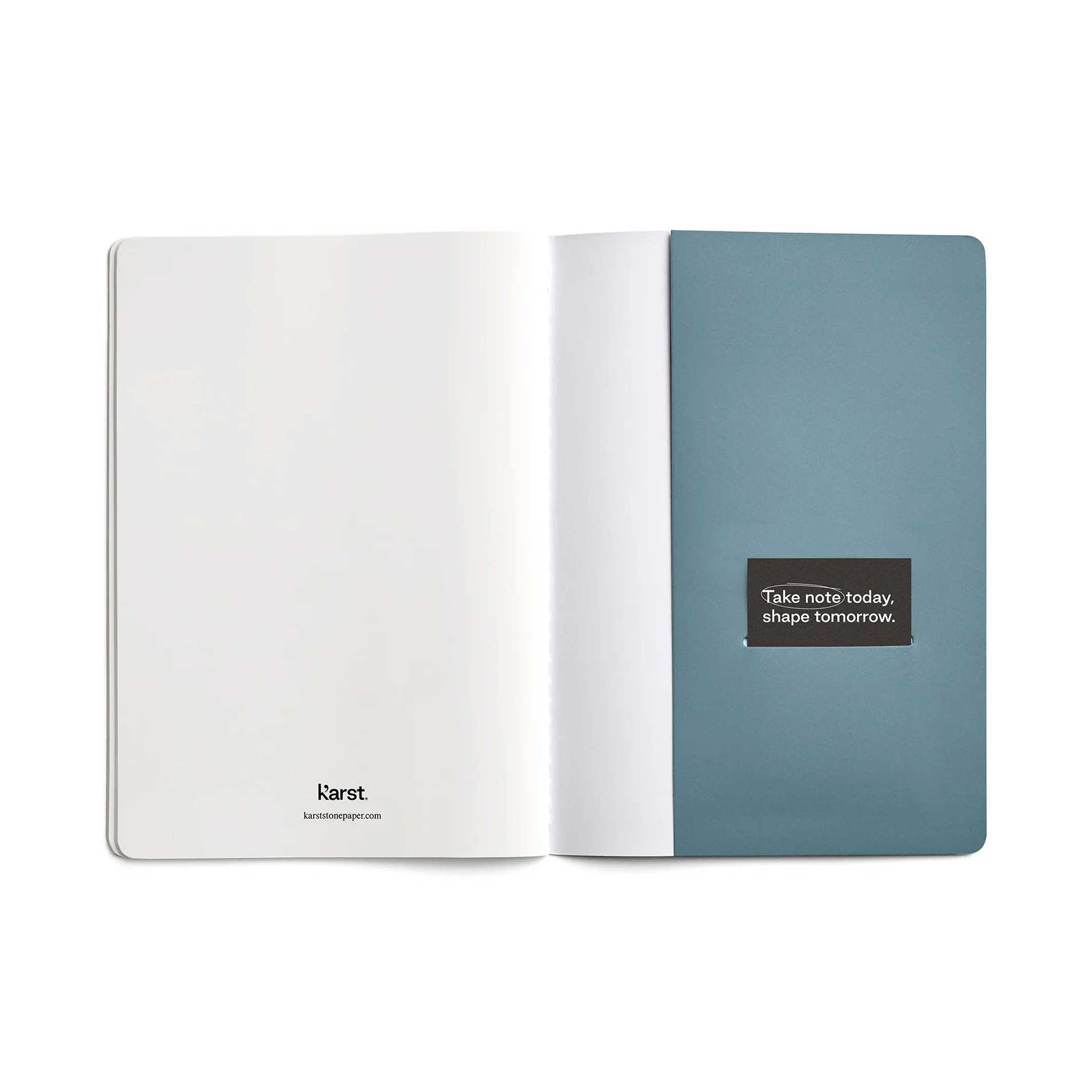 Softcover JOURNALS | Twin Pack  | A5 lined & blank | Karst Stone Paper