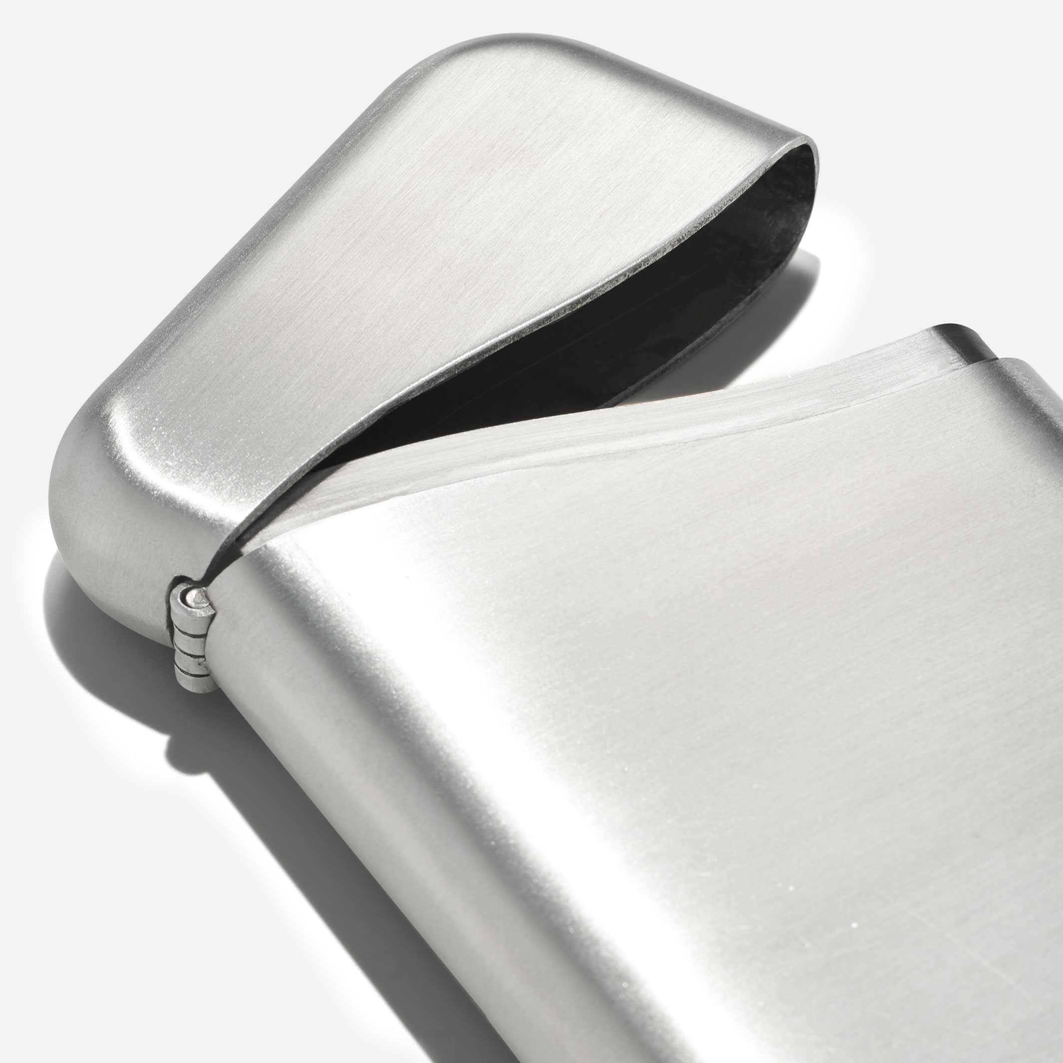 SUMMIT | CARD CASE | Silver Stainless Steel | Craighill