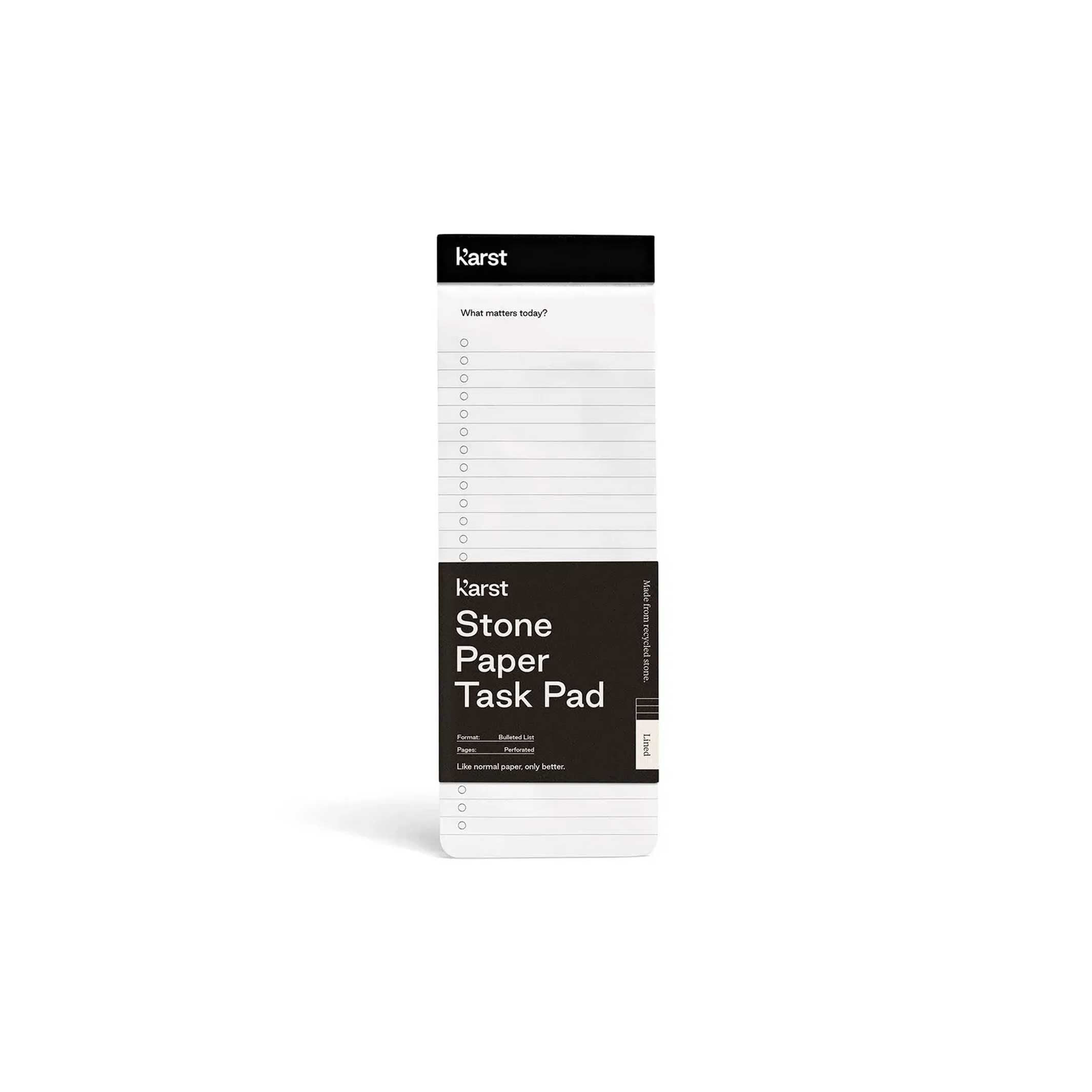 TASK PAD | for your notes, lists & reminders | Karst Stone Paper