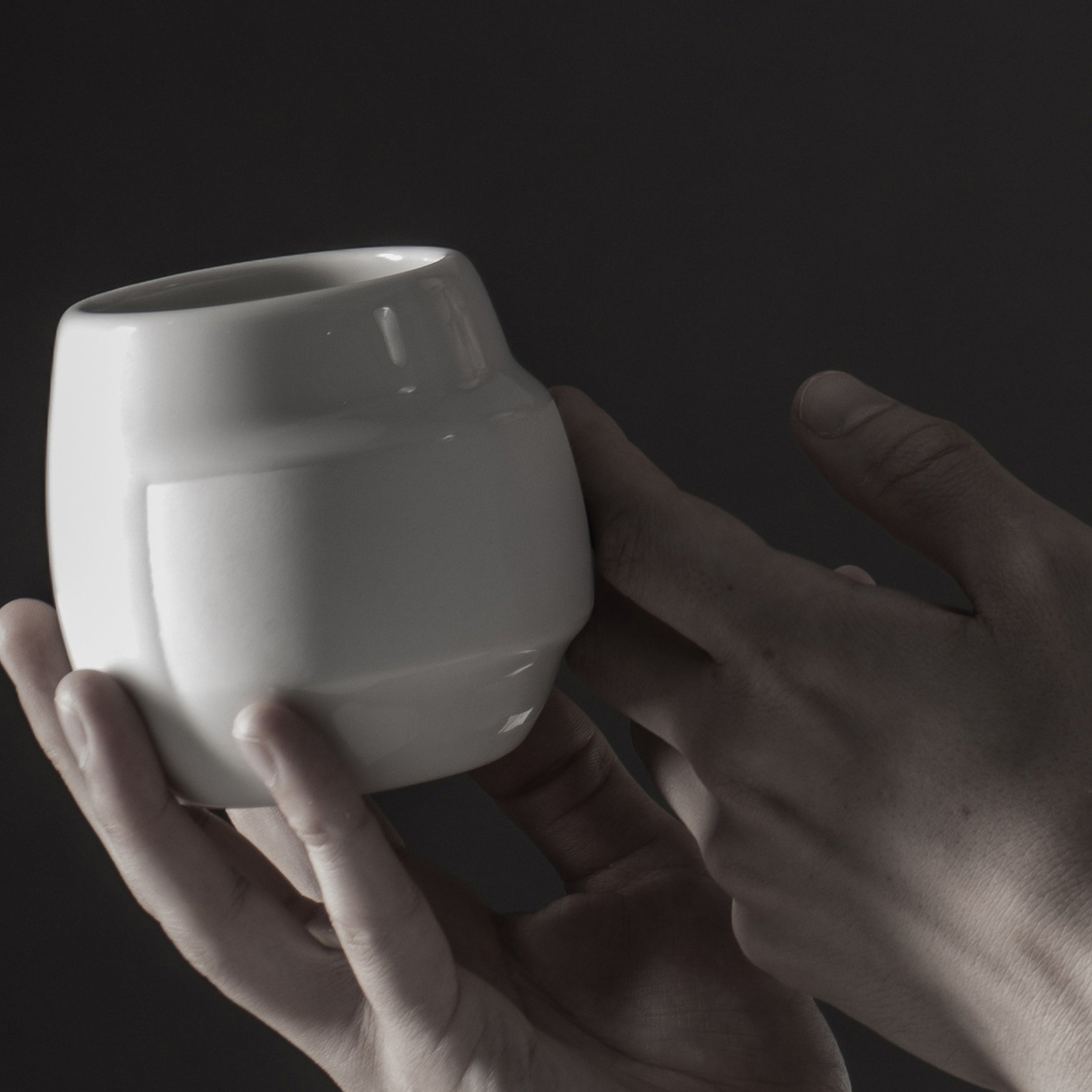 YUAN 03 - small cup - handle-free design made of porcelain | HONiSTUDIO