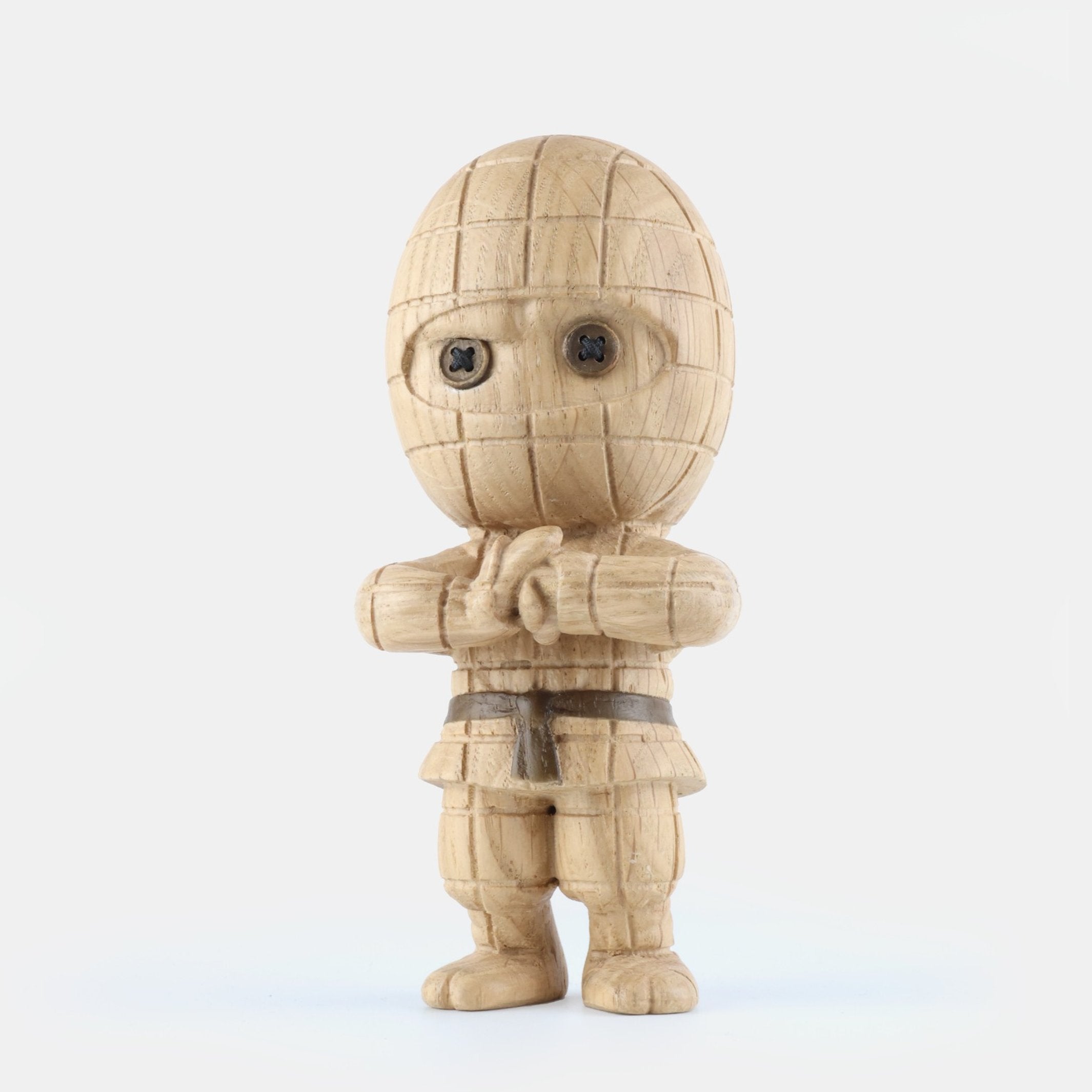 TERNET NINJA Large - Grosse Holzfigur - Eiche 24 cm hoch | Jakob Burgsø | boyhood