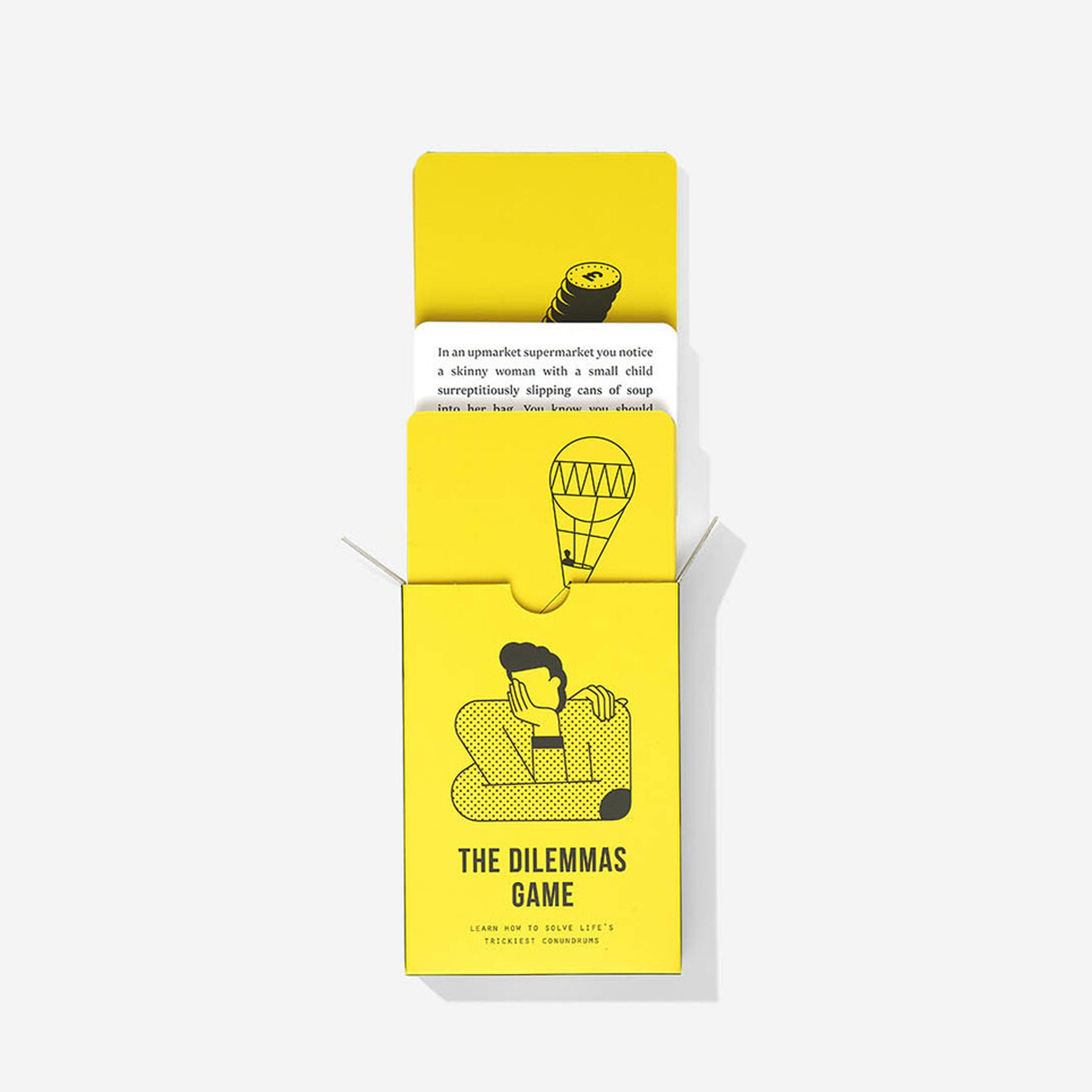 THE DILEMMAS GAME | CARD GAME | English Edition | The School of Life