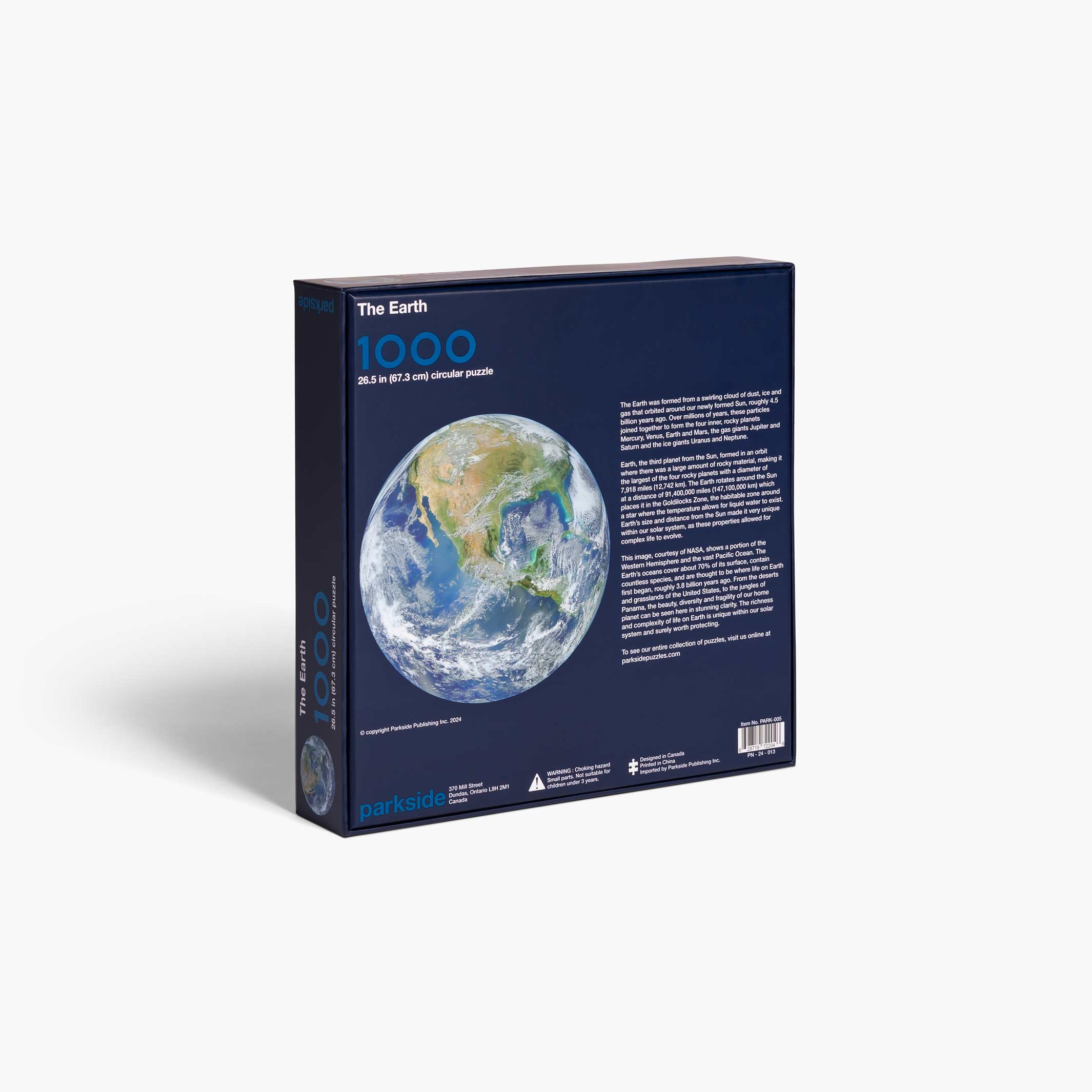THE EARTH - 1.000 Teile Puzzle der Erde | parkside