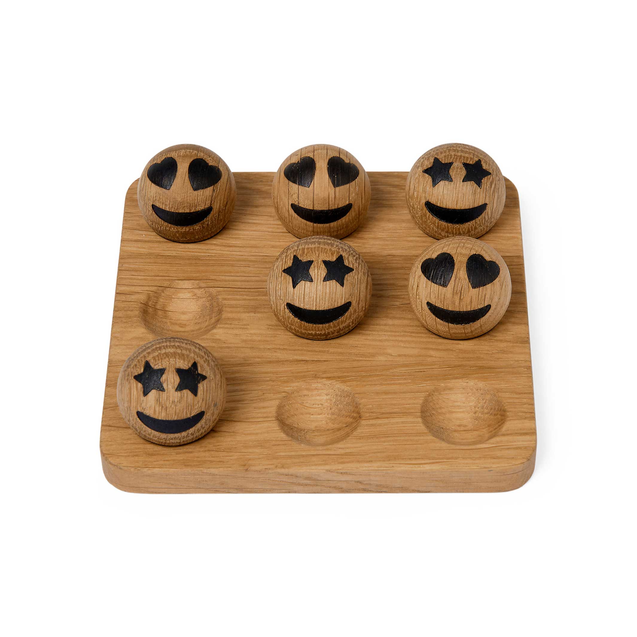 SPRING EMOTIONS TIC TAC TOE - Spiel mit Holz Emoticons | mencke&vagnby | Spring Copenhagen