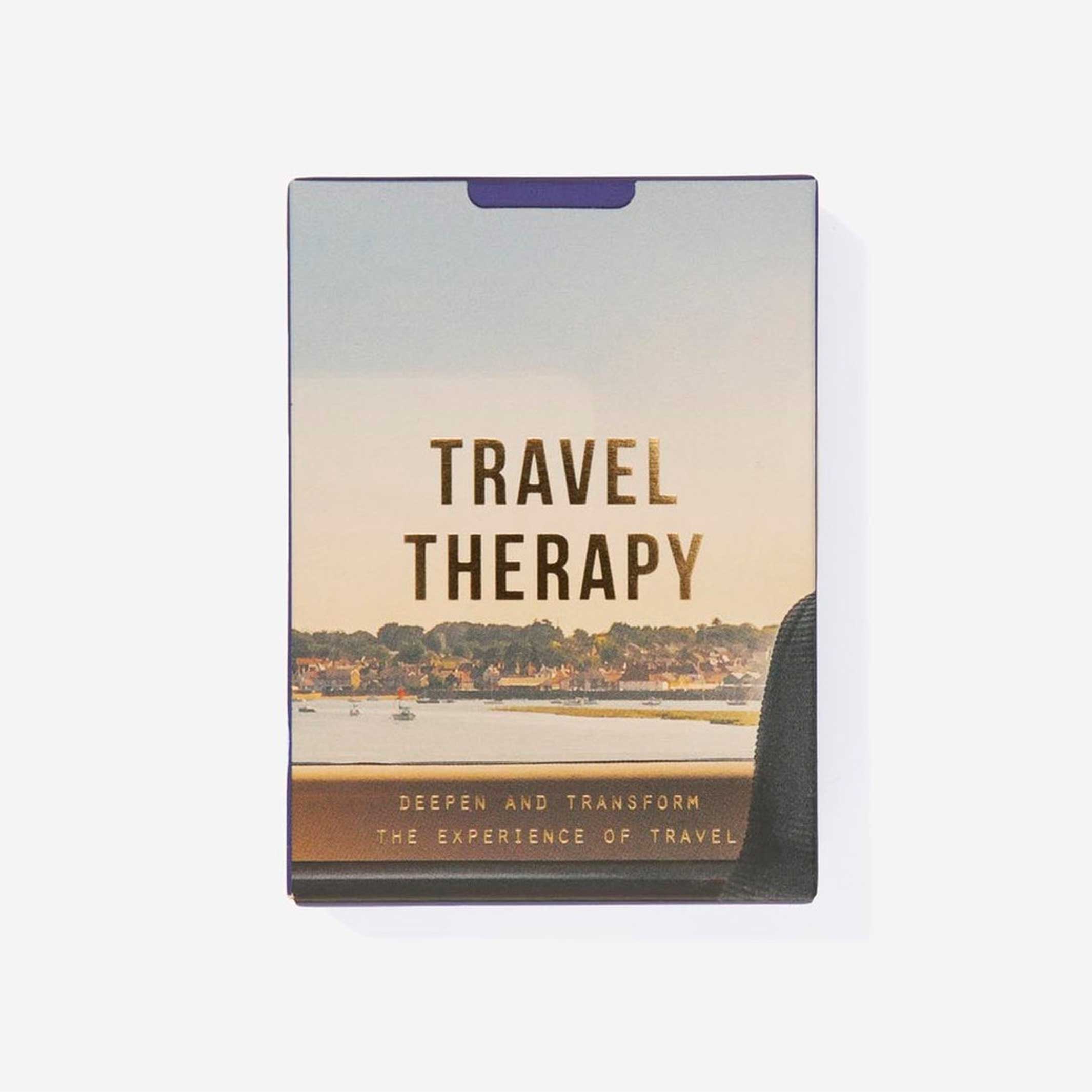 TRAVEL THERAPY  | JEU DE CARTES | Édition anglaise | The School of Life