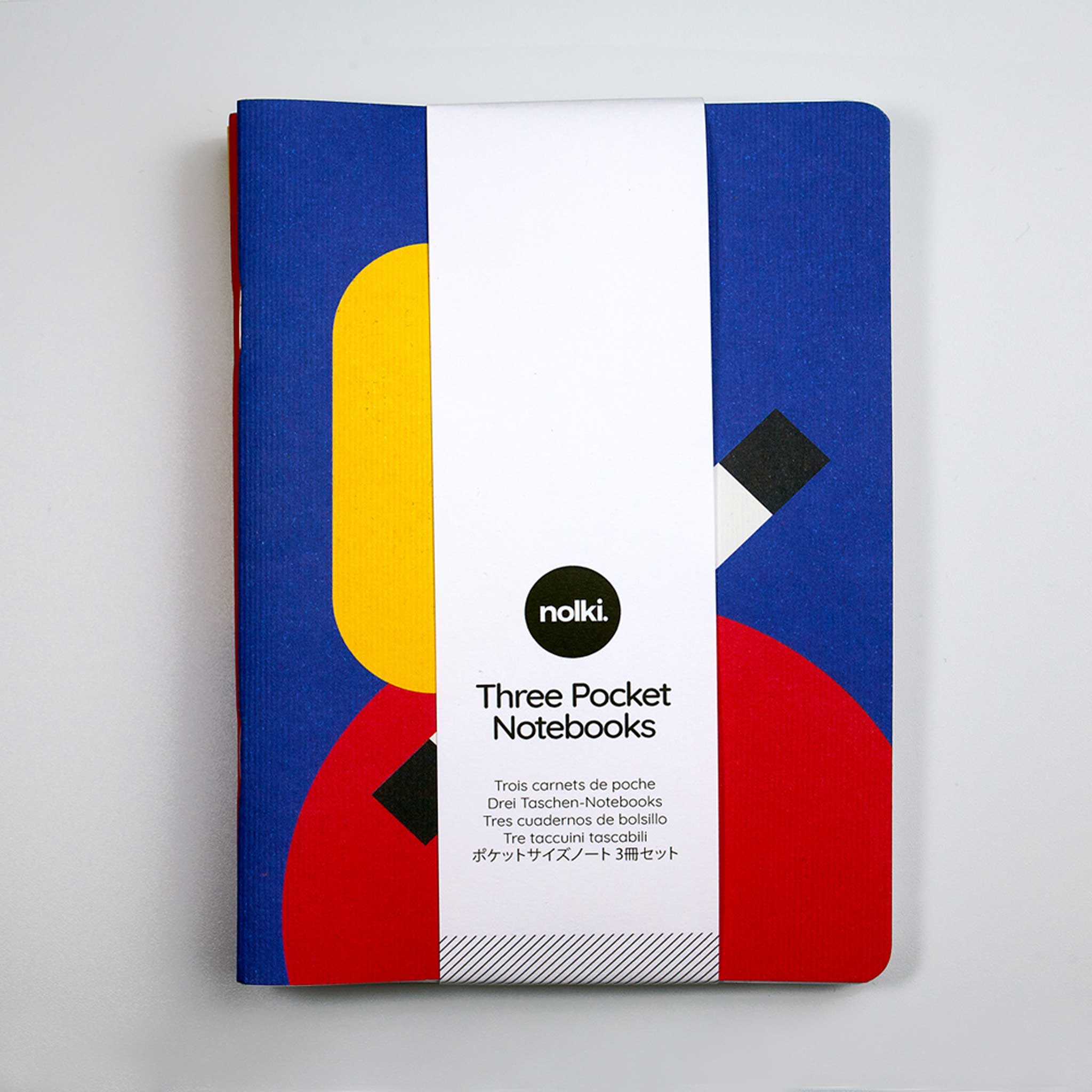 VENTURA POCKET NOTEBOOKS | 3x lined NOTEBOOKS | A6 & 48 pages | nolki