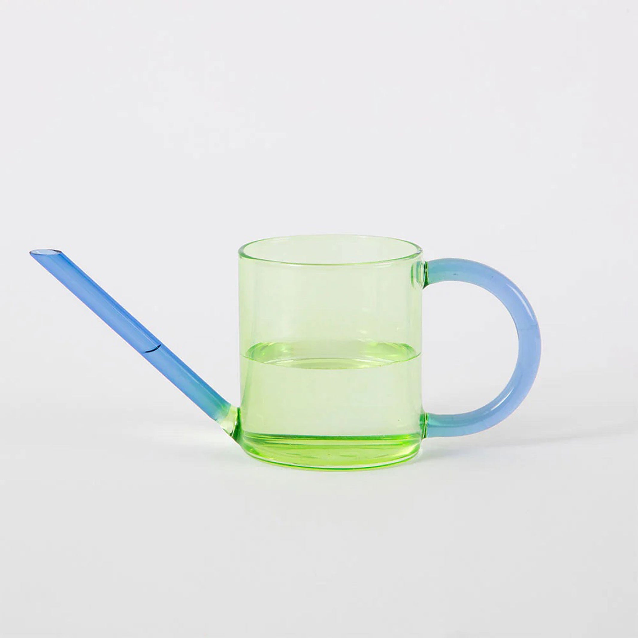 GLASS WATERING CAN | dual color | Block Design