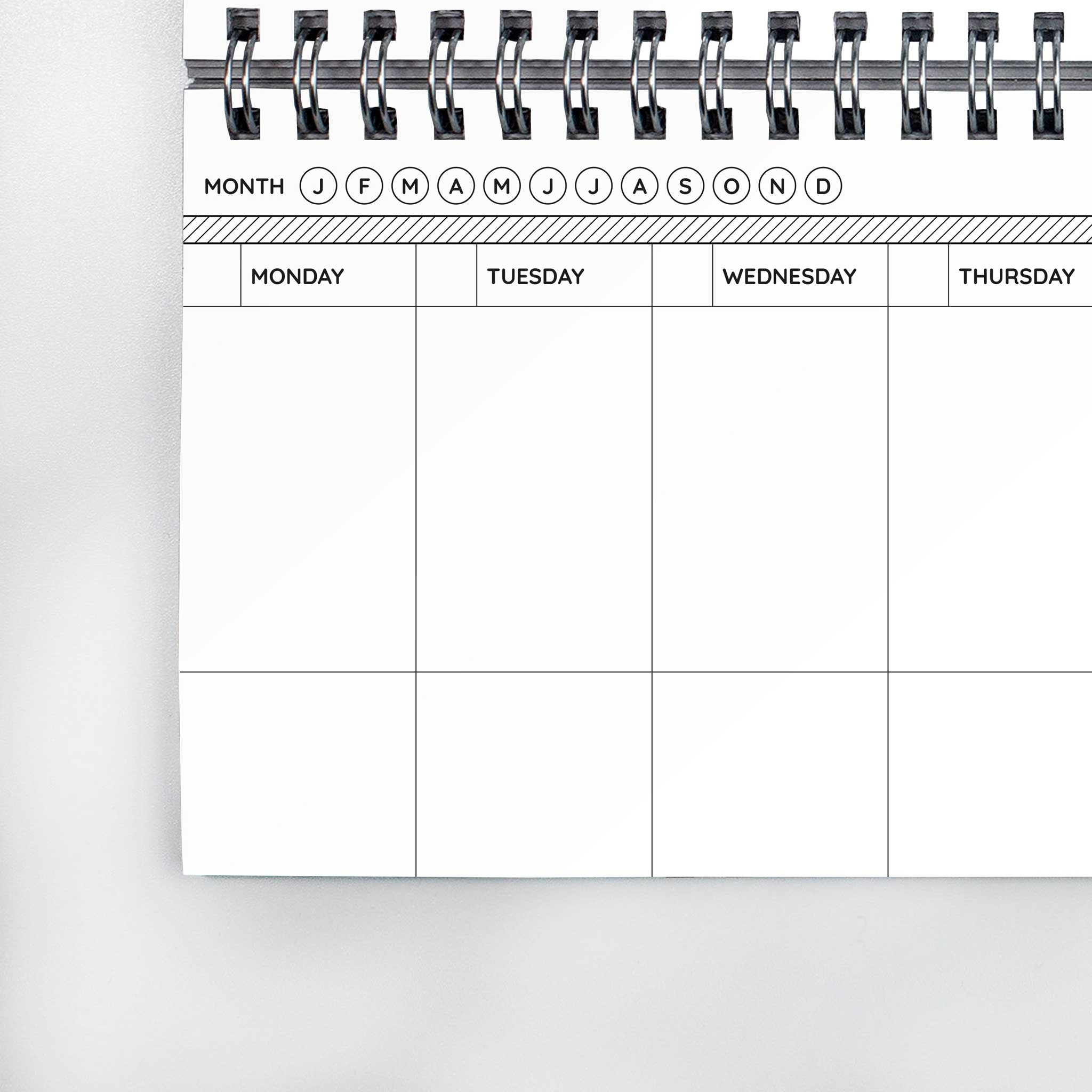 WEEKLY PLANNER Betty | WOCHEN SCHREIBTISCH PLANER | 108 Seiten | nolki