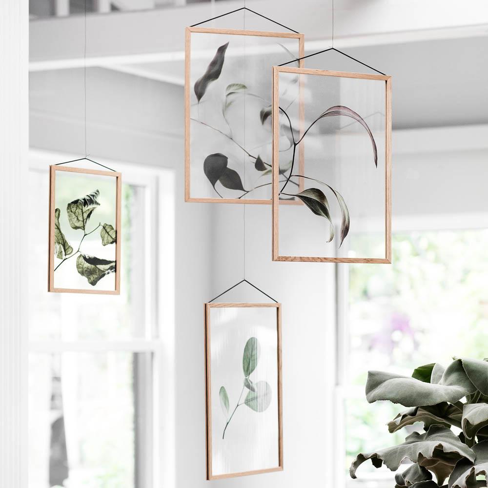 FLOATING LEAVES - transparent poster | Moebe