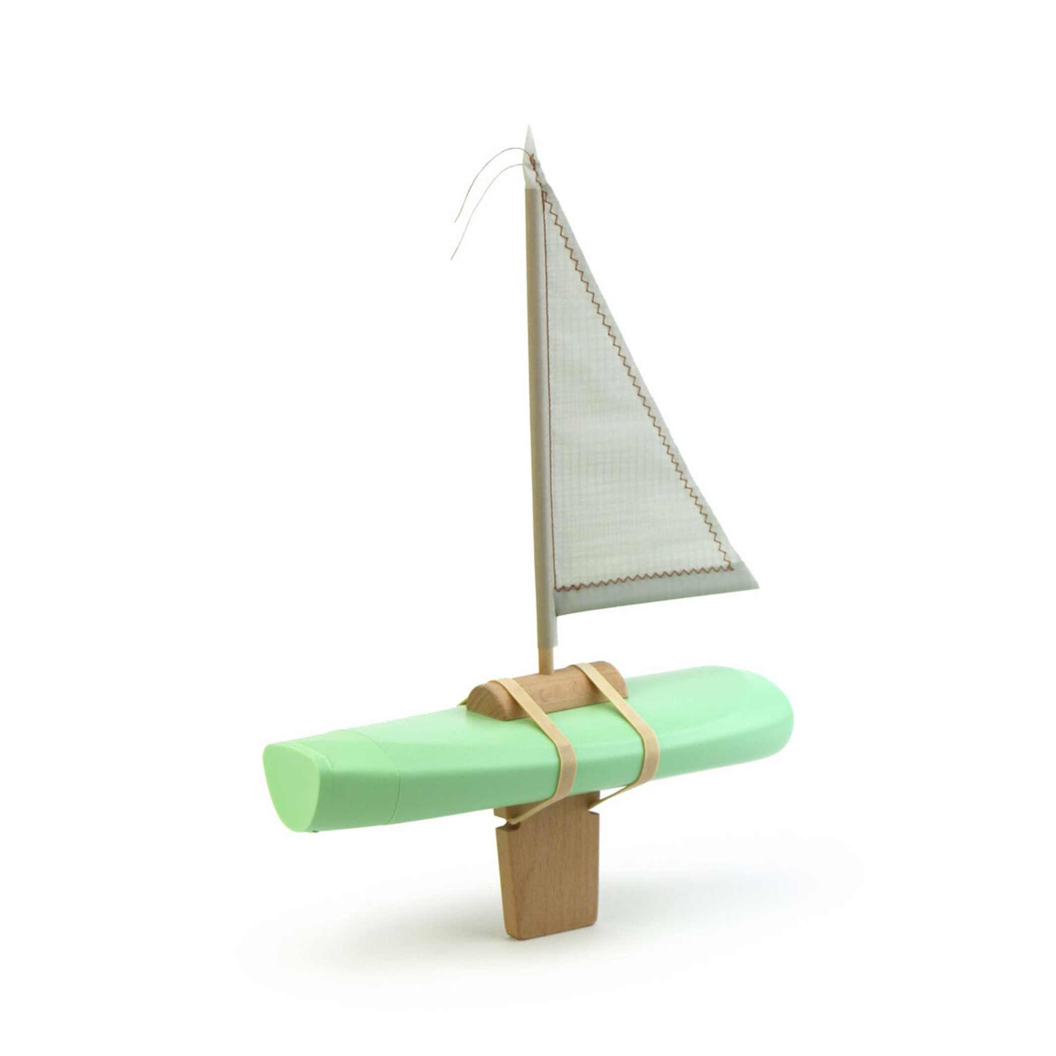 BOTTLE BOAT Gray | Boat Building Kit | Floris Hovers | Ikonic