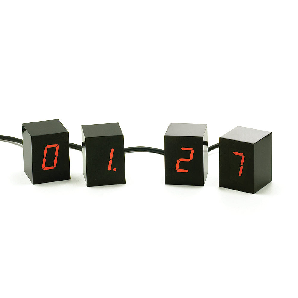 NUMBERS | LED ALARM CLOCK | Jonas Damon | Areaware