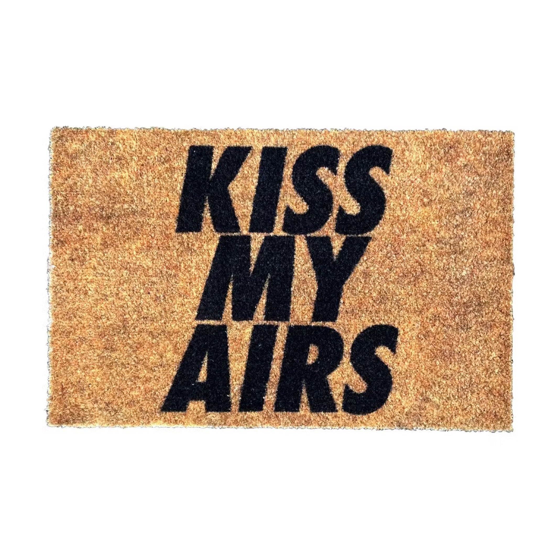 KISS MY AIRS | FUSSMATTE | 60x40 cm | Sneaker Essentials