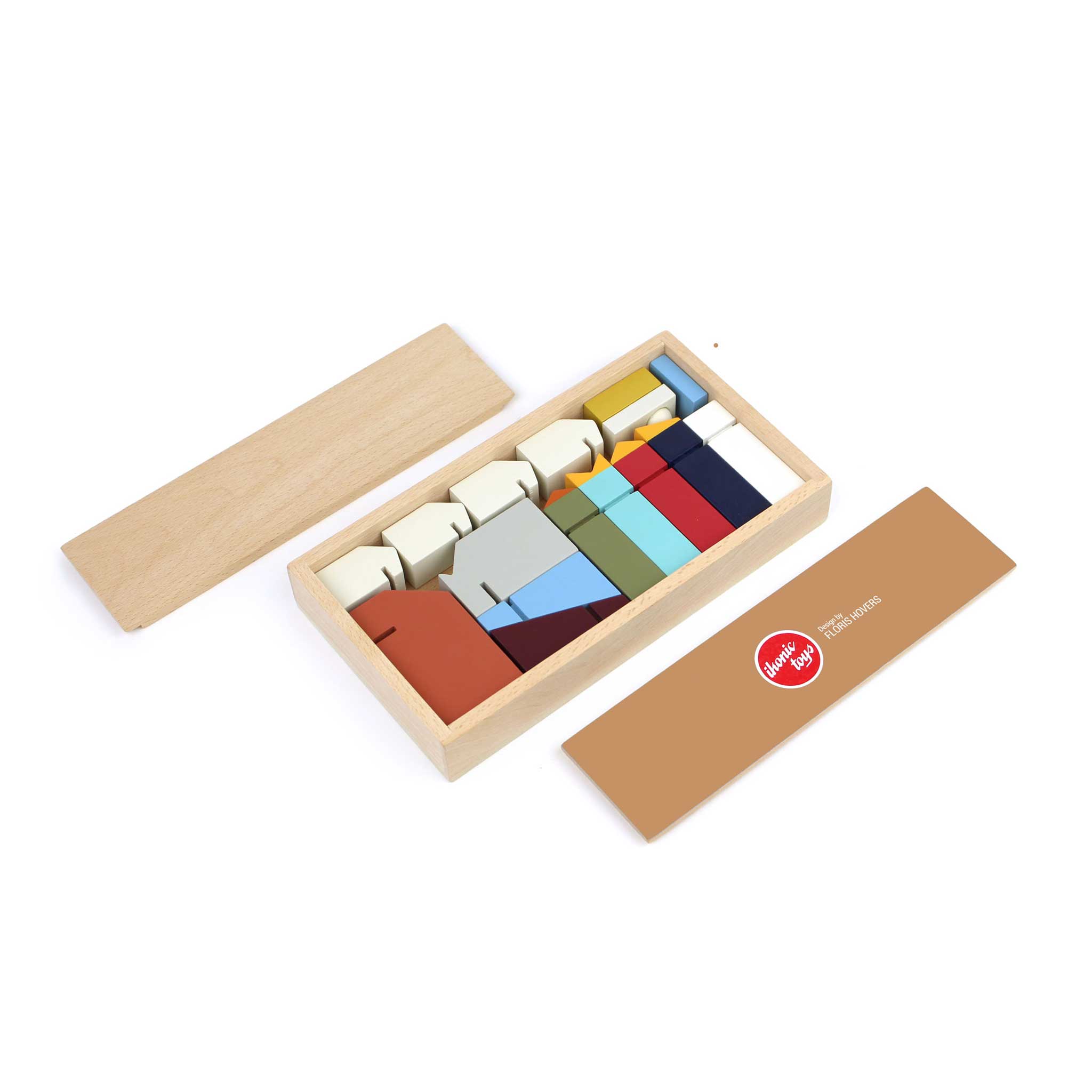 NATIVITY SCENE - minimalistic wooden CHRISTMAS SET - 15 pieces | Floris Hovers | Ikonic