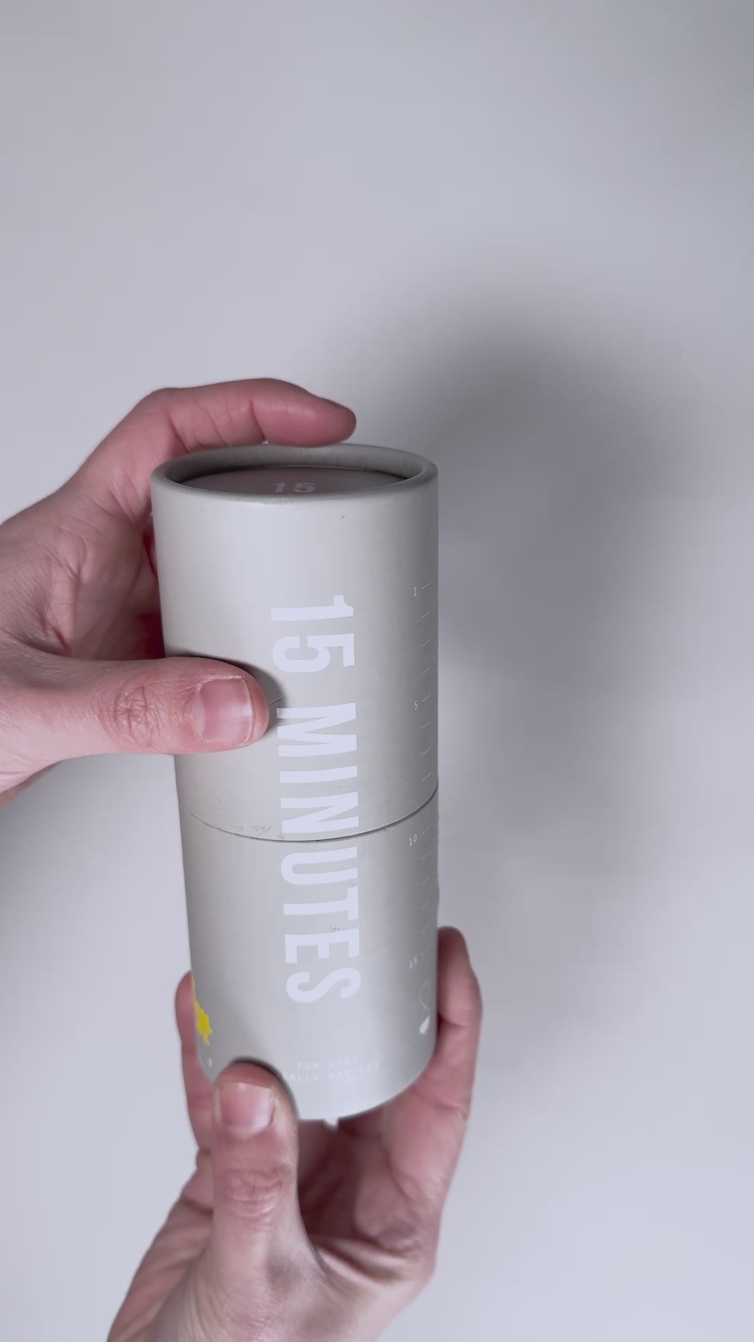 15 MINUTEN TIMER | SANDUHR | The School of Life