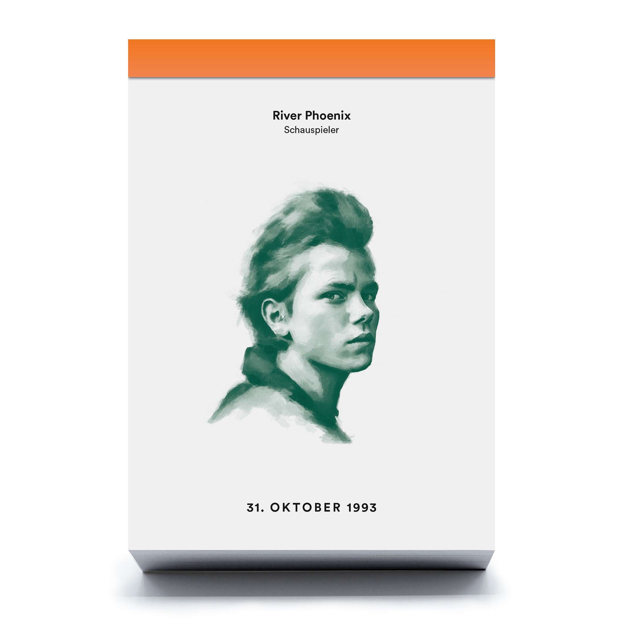 THE FAMOUS DIE YOUNG | Immer währender Kalender mit 365 spannende Kurzbiografien - 16x11,5 cm | seltmann+söhne