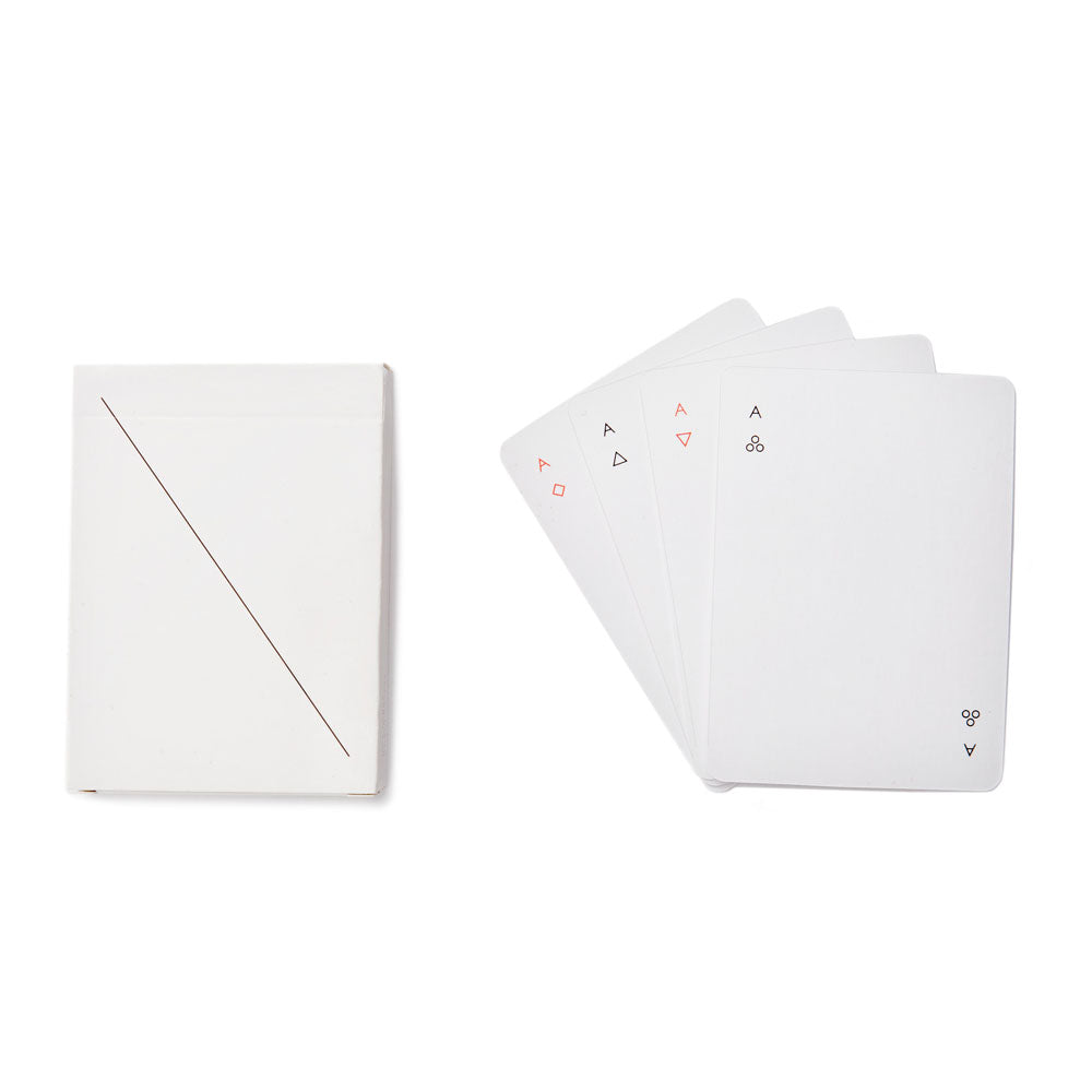 MINIM | minimalistic PLAYING CARDS | 52 playing cards | Joe Doucet | Areaware