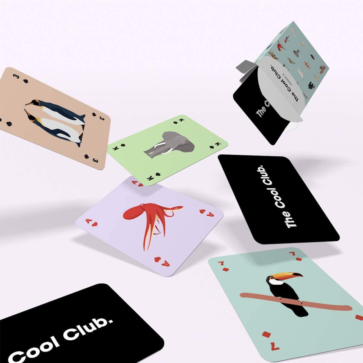 ANIMALS | PLAYING CARDS | 54 cards | The Cool Club