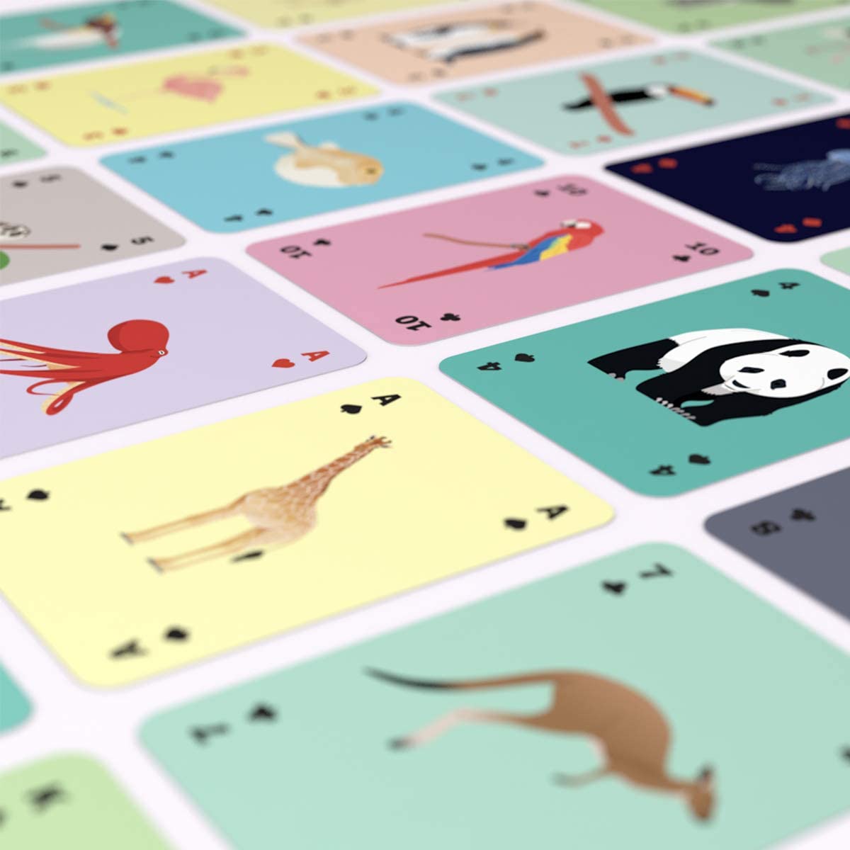 ANIMAUX | CARTES À JOUER ANIMAUX | 54 cartes | Le Cool-Club