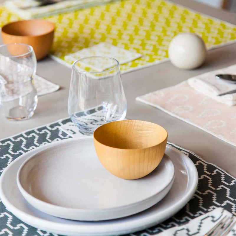 BITMAP TEXTILES | 4 Cotton PLACEMATS | Susan Kare | Areaware