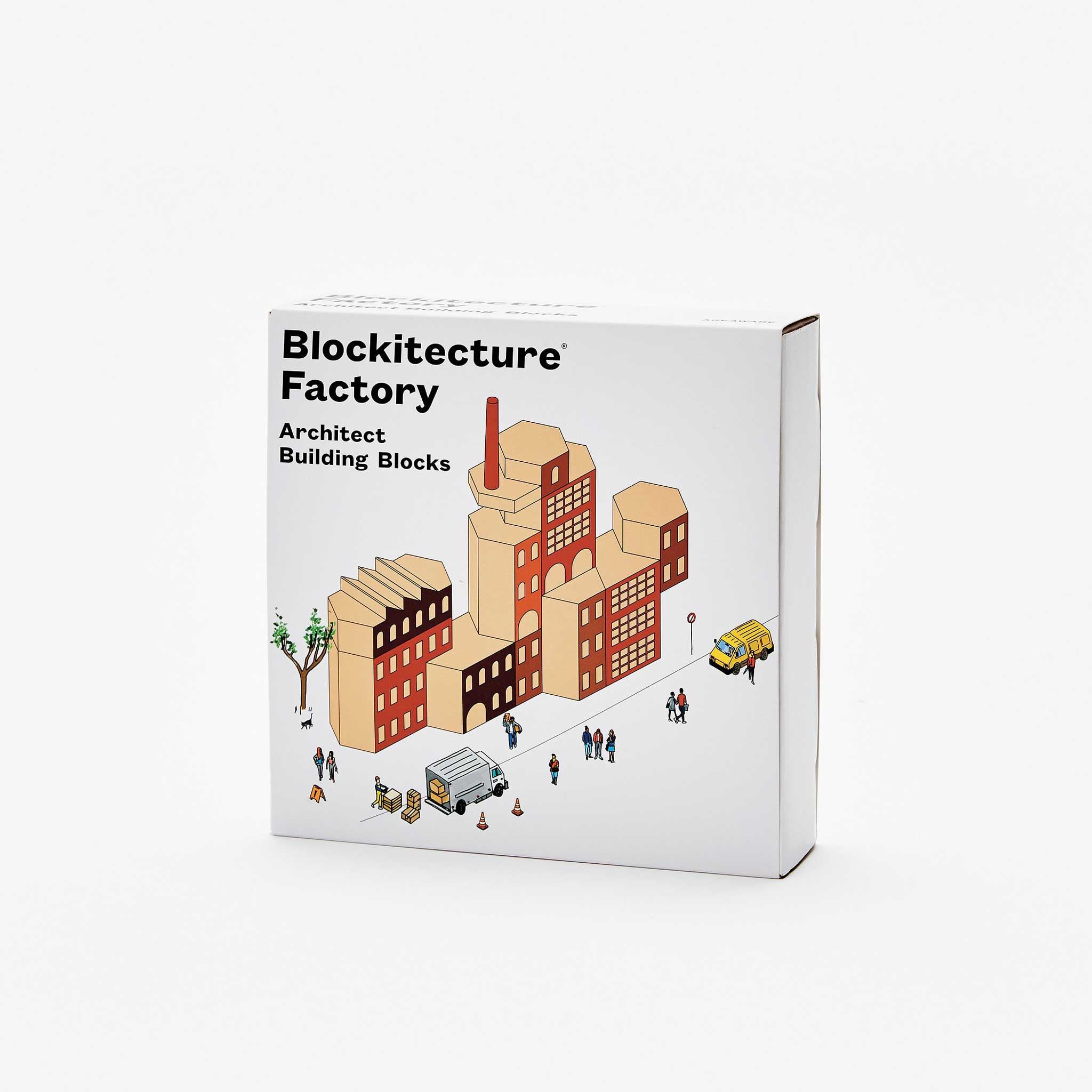 BLOCKITECTURE | FACTORY | Wooden ARCHITECTURE BLOCKS | James Paulius | Areaware