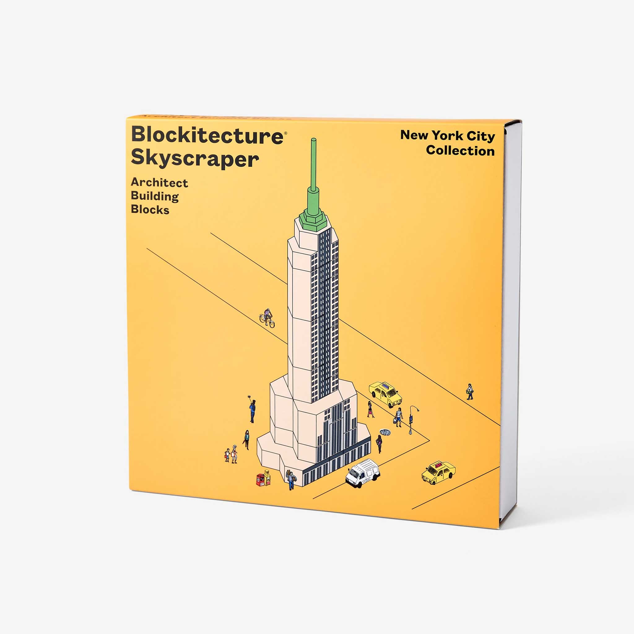 BLOCKITECTURE® New York | GRATTE-CIEL | BLOCS DE CONSTRUCTION Architecture en bois | James Paulius | Sont conscients
