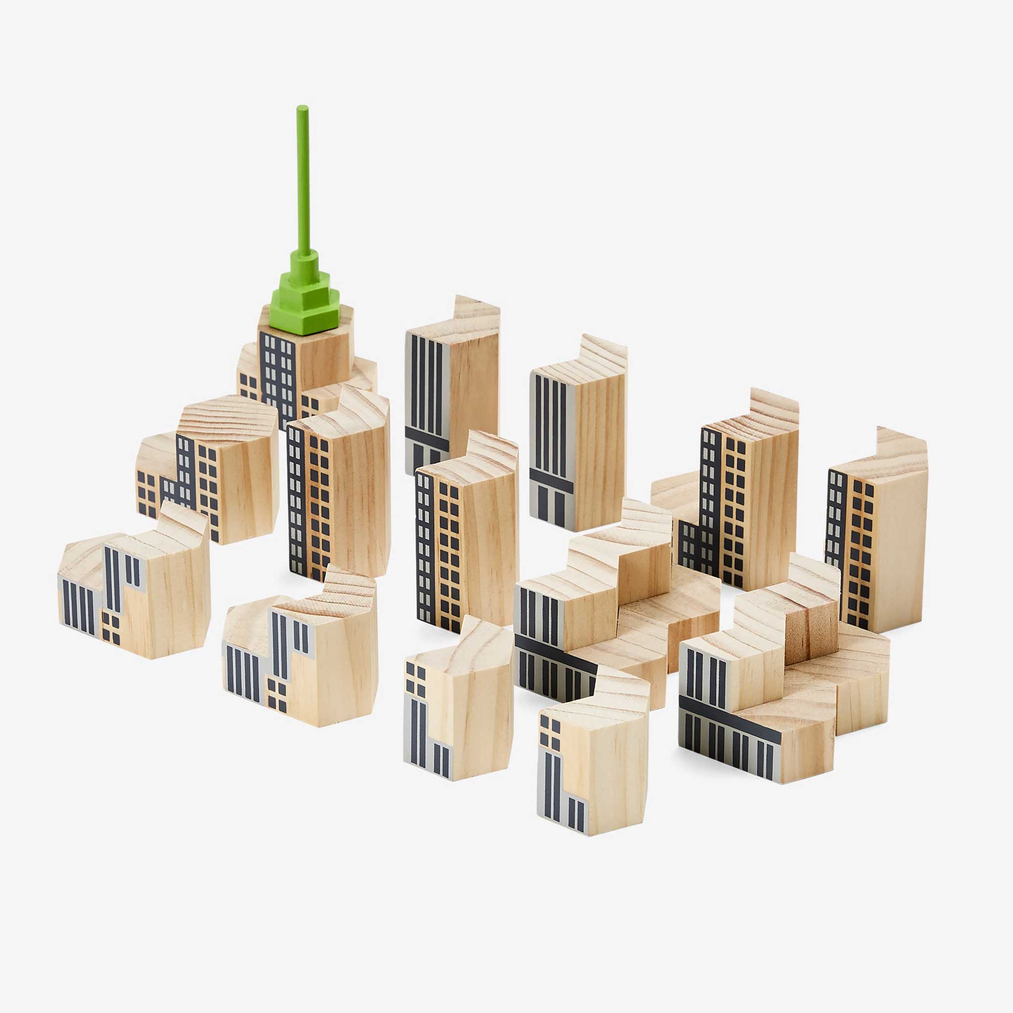 BLOCKITECTURE® New York City | Skyscraper | Holz Architektur BAUKLÖTZE | James Paulius | Areaware - Charles & Marie