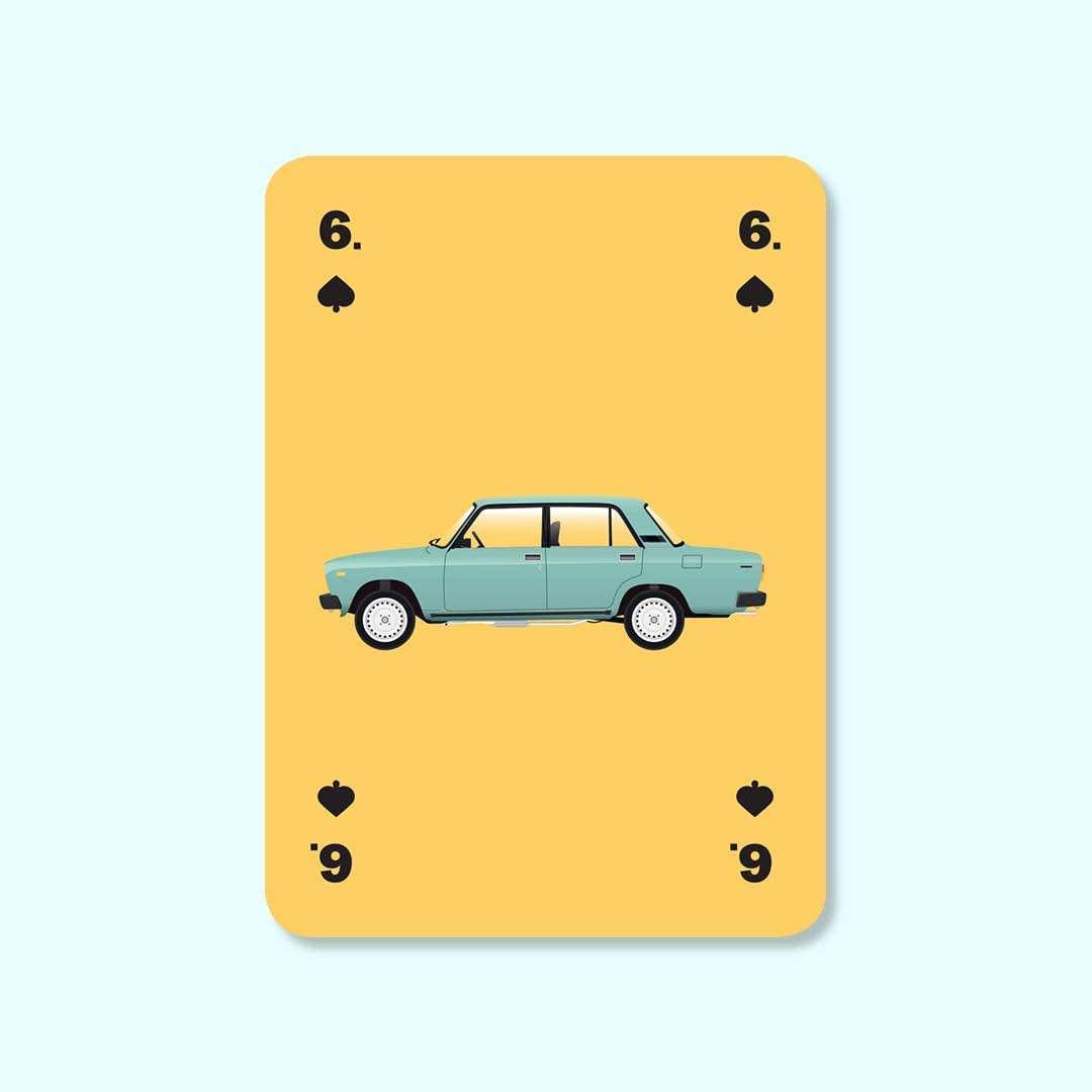 CARS | PLAYING CARDS | 54 cards | The Cool Club