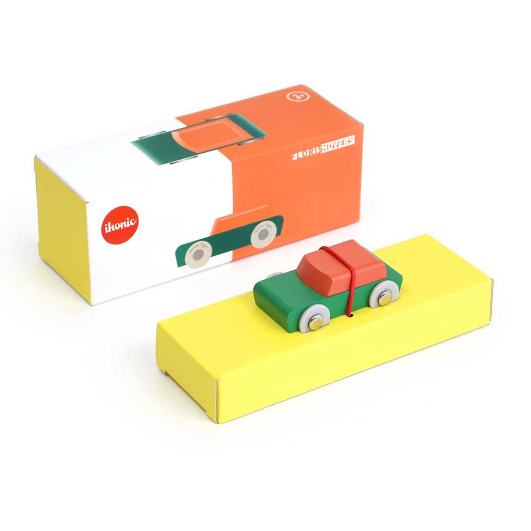 DUOTONE CAR #1 | Design-SPIELZEUGAUTO aus Holz | Floris Hovers | Ikonic - Charles & Marie