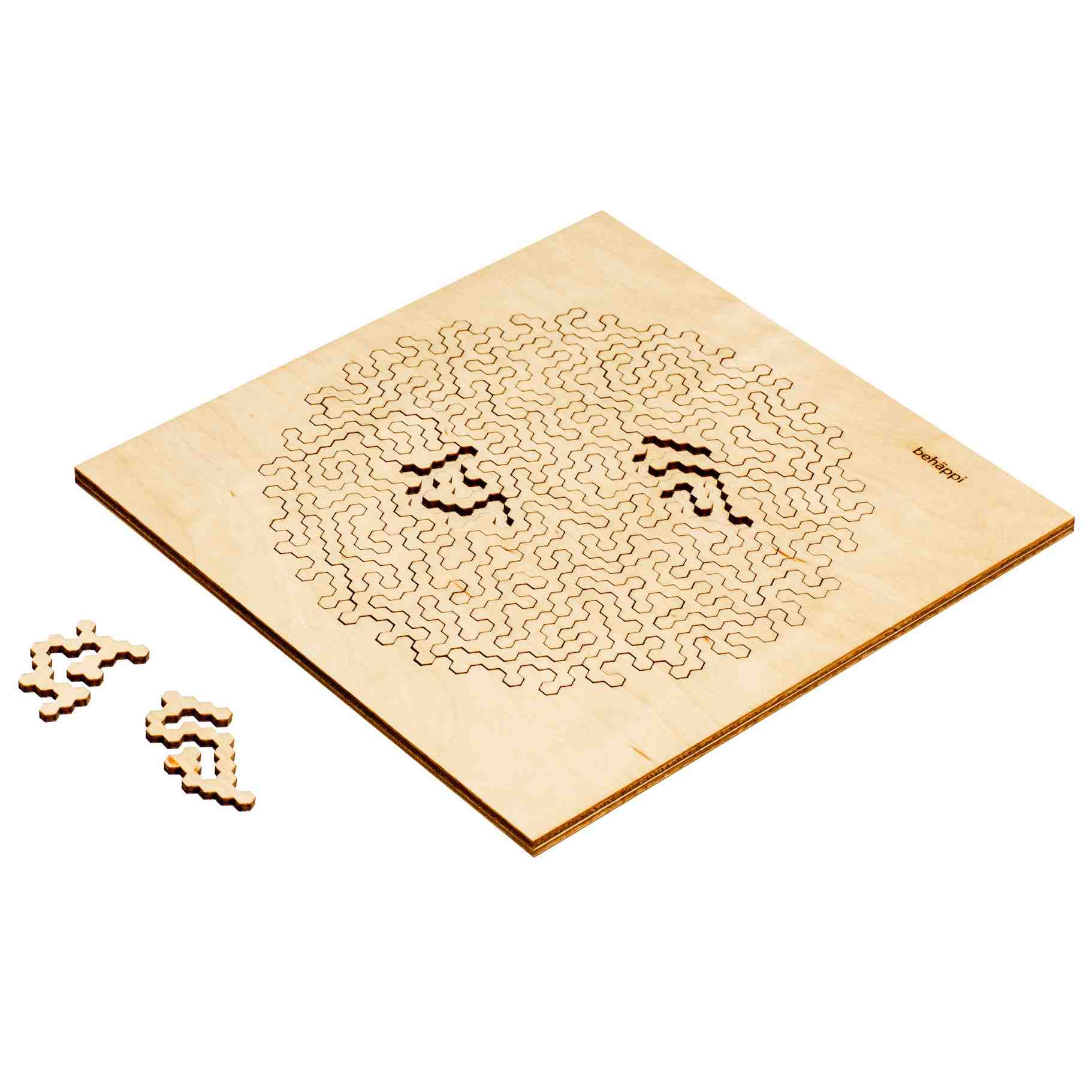 HATCHEL | Außergewöhnliche IQ-PUZZLE aus Holz | Behäppi