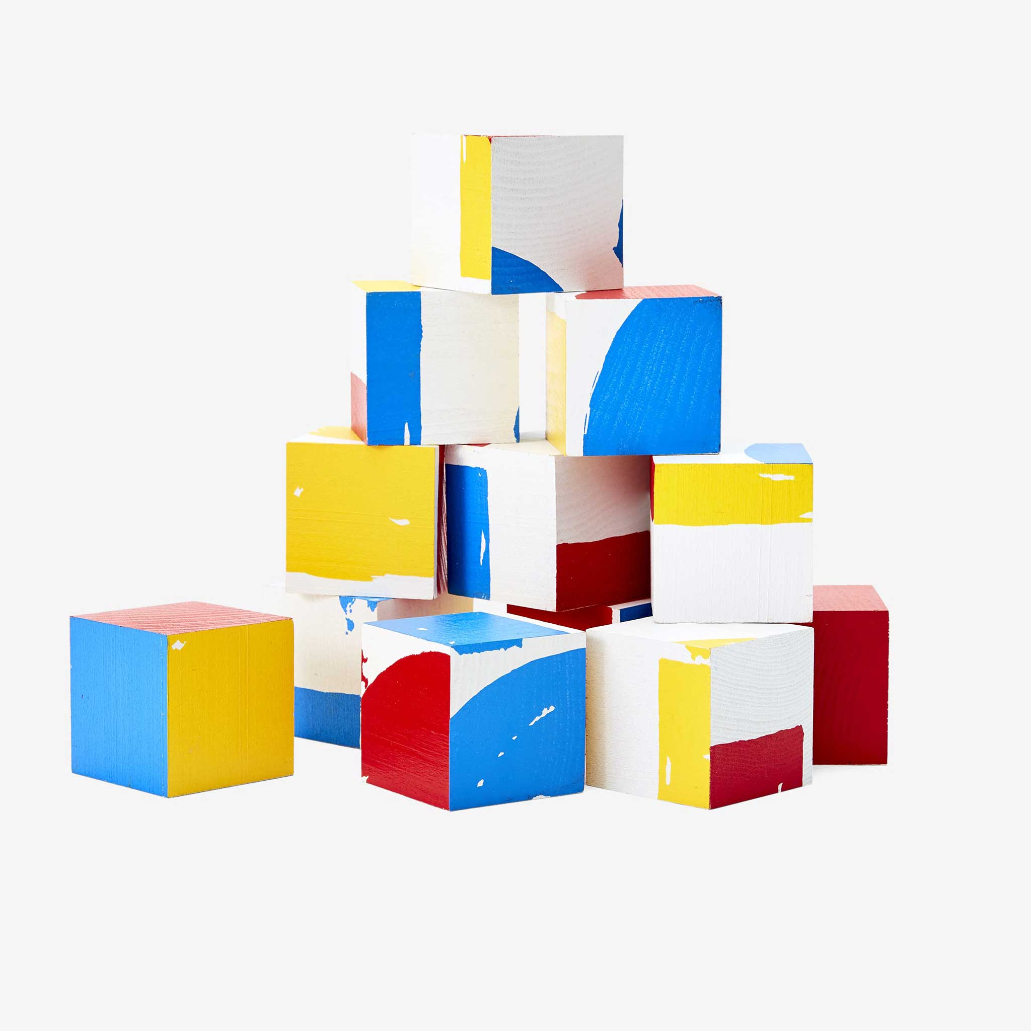 Hervé Tullet's BLOCKS | Set of 12 wooden BLOCKS | Hervé Tullet | Areaware