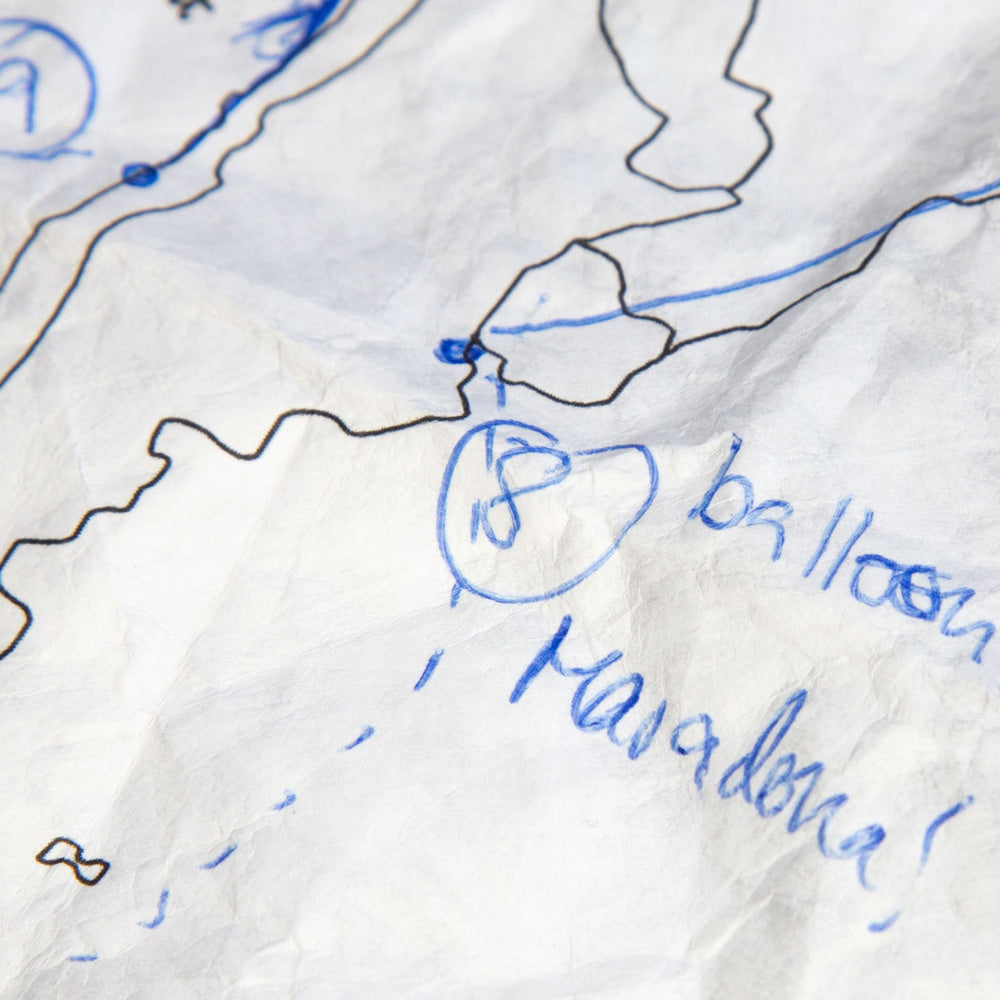 JOURNAL Map | Zerknüllte Reise-WELTKARTE | Awesome Maps - Charles & Marie