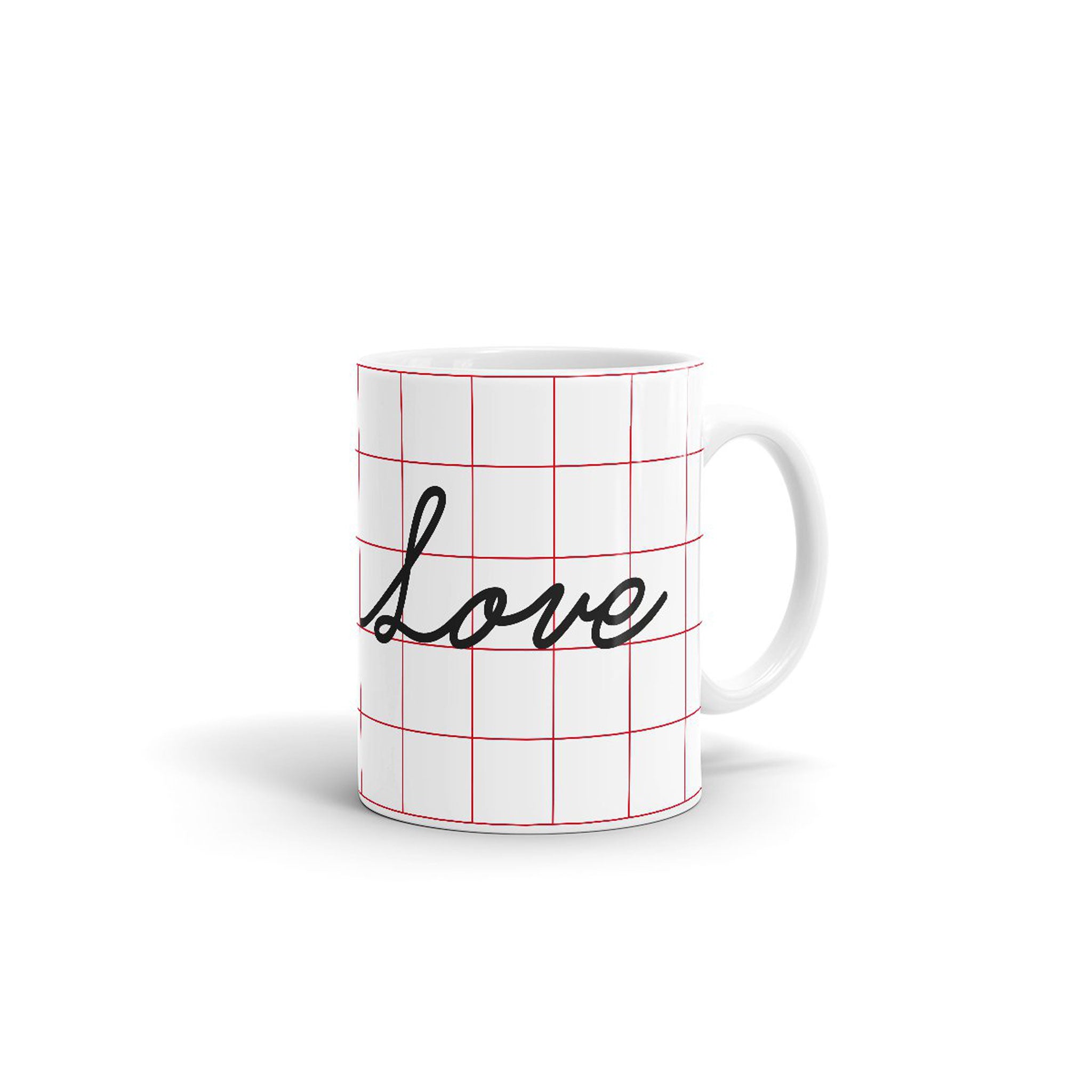 LOVE | Typography COFFEE & TEA MUGS | WEEW Smart Design