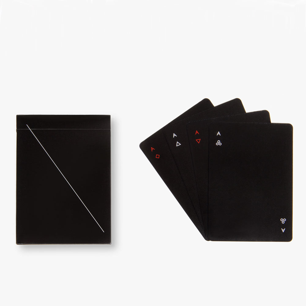 MINIM | minimalistische SPIEL-KARTEN | 52er Blatt | Joe Doucet | Areaware