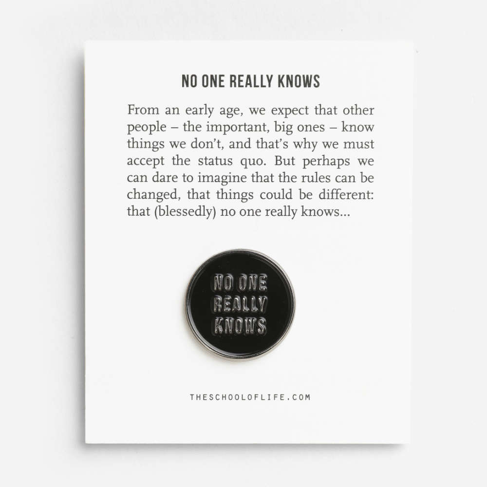 PIN BADGES | The School of Life