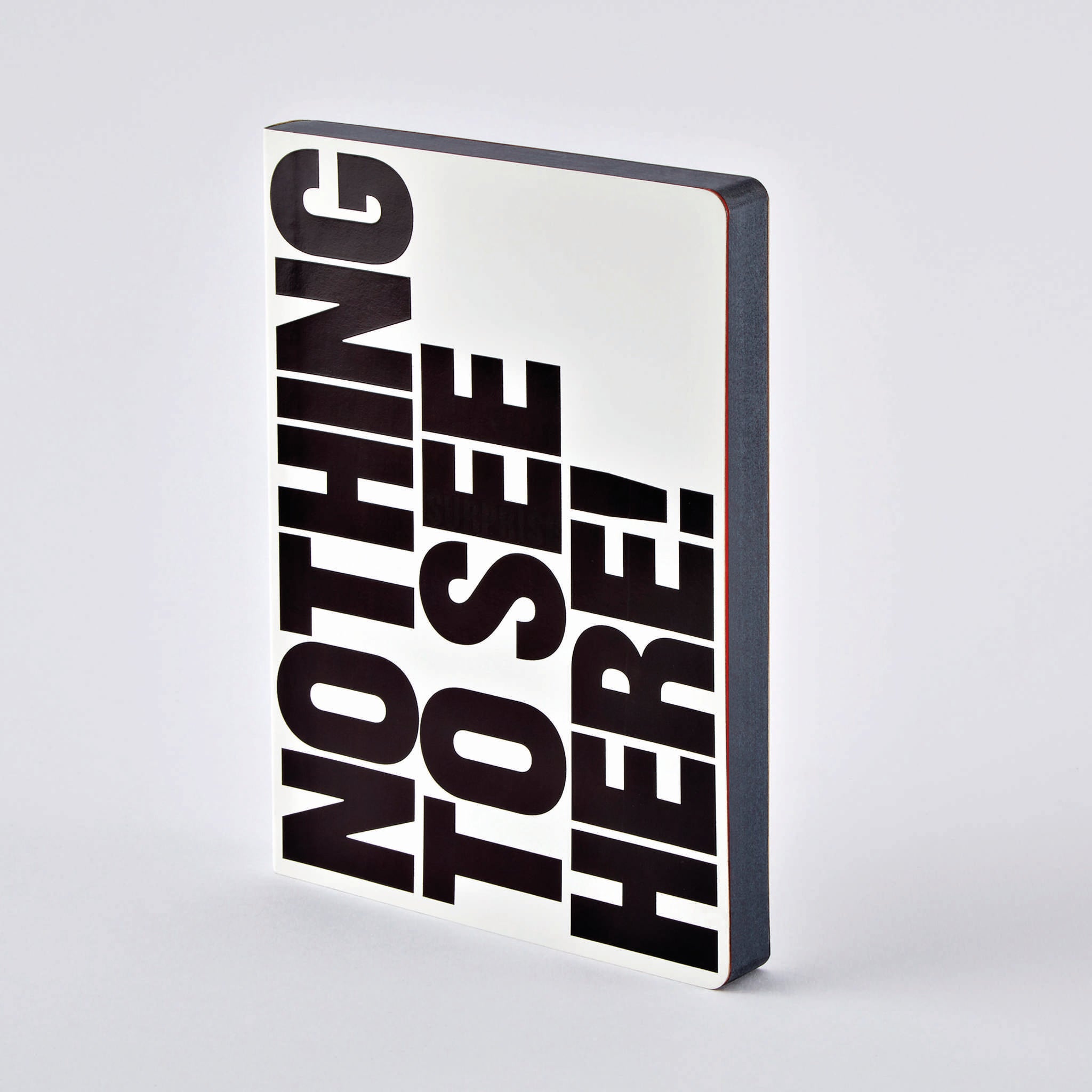 NOTHING TO SEE HERE | GRAPHIC L Serie | Thermo Farbwechsel NOTIZBUCH | Nuuna