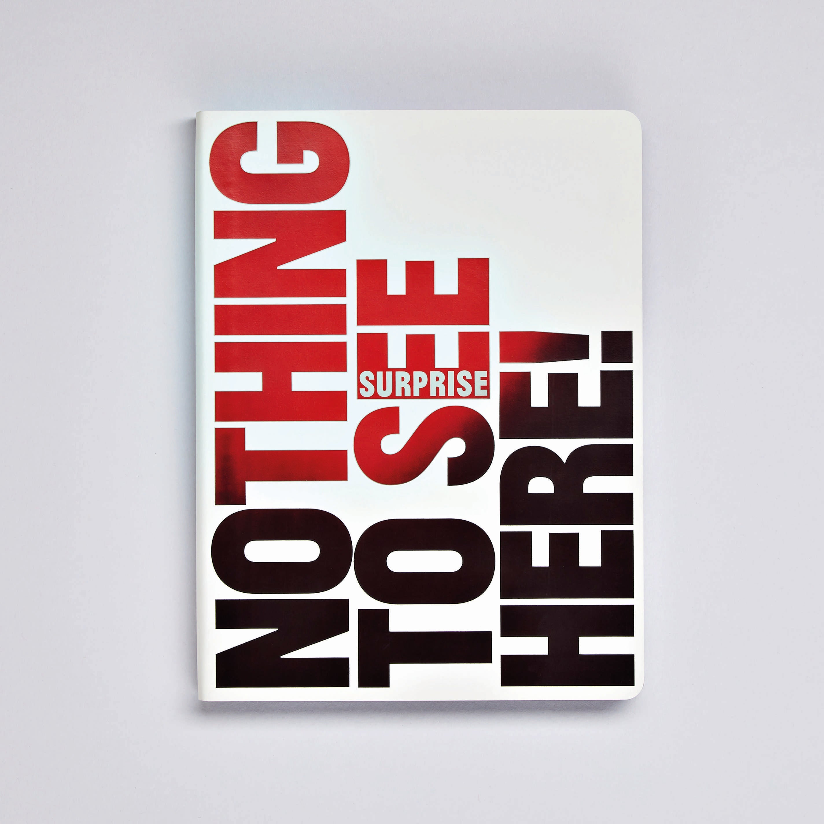 NOTHING TO SEE HERE | GRAPHIC L series | Color changing NOTEBOOK | Nuuna