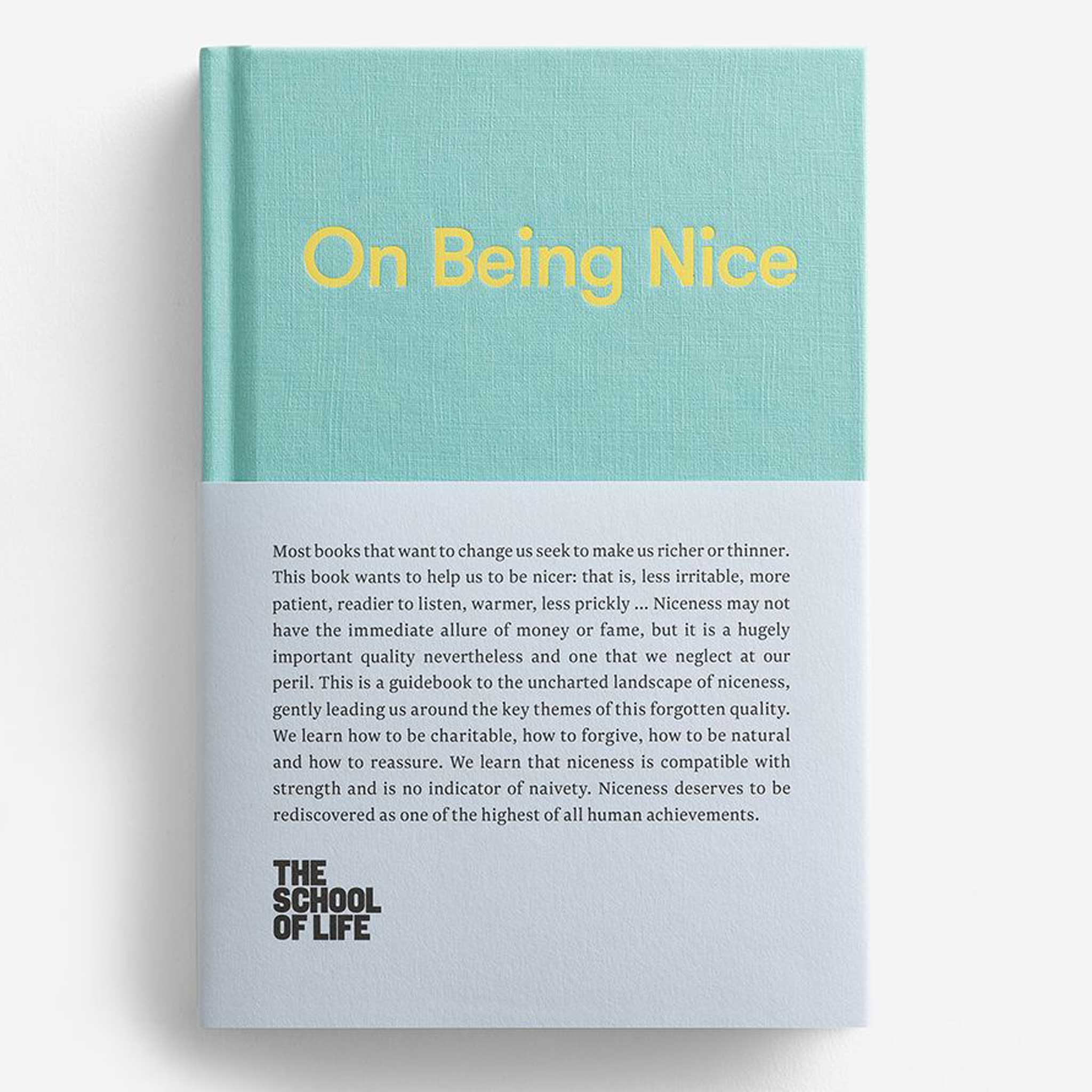 ON BEING NICE | BUCH | English Edition | The School of Life - Charles & Marie