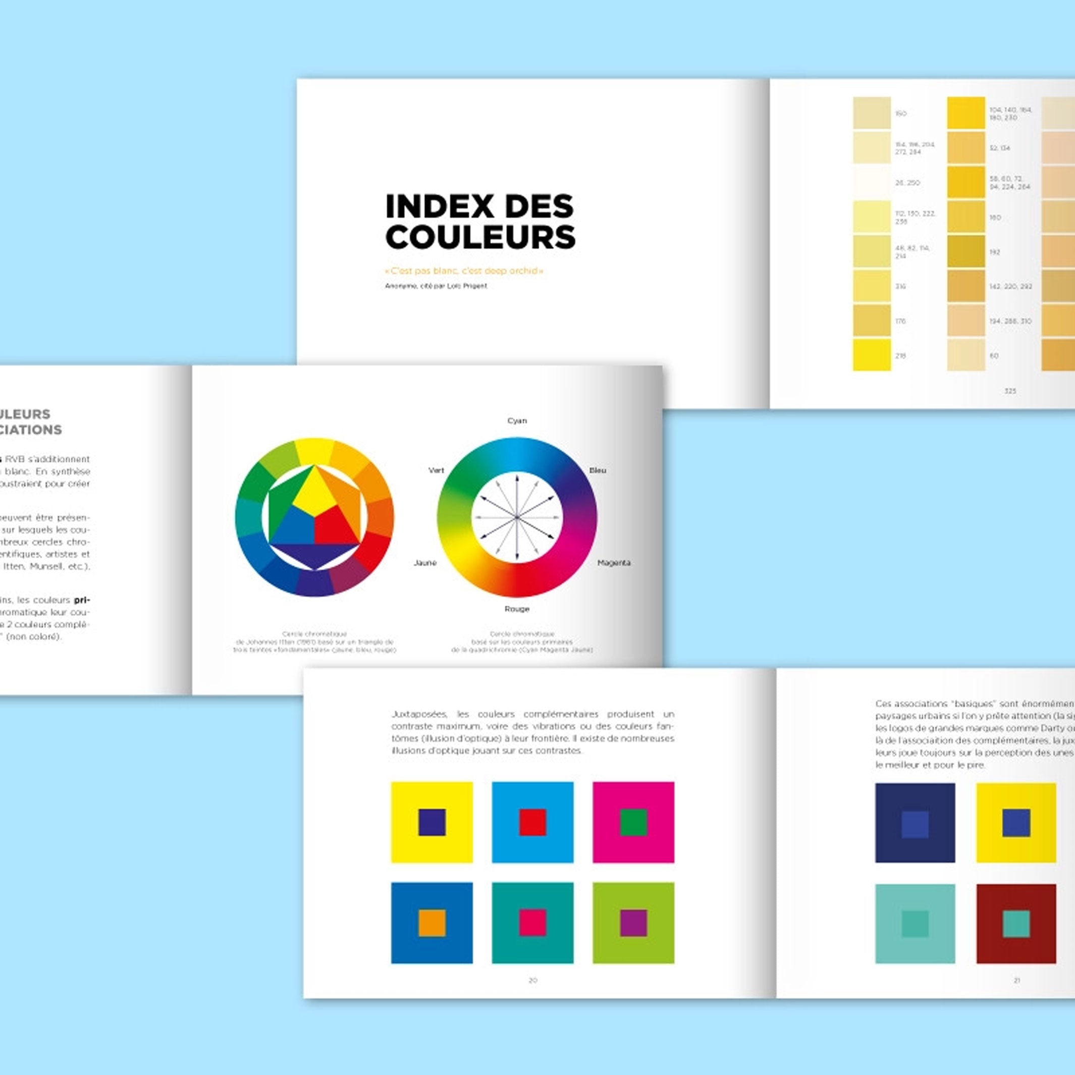 COLOR INSPIRATION | VOLUME 1 | BOOK on color combinations | Papier Tigre