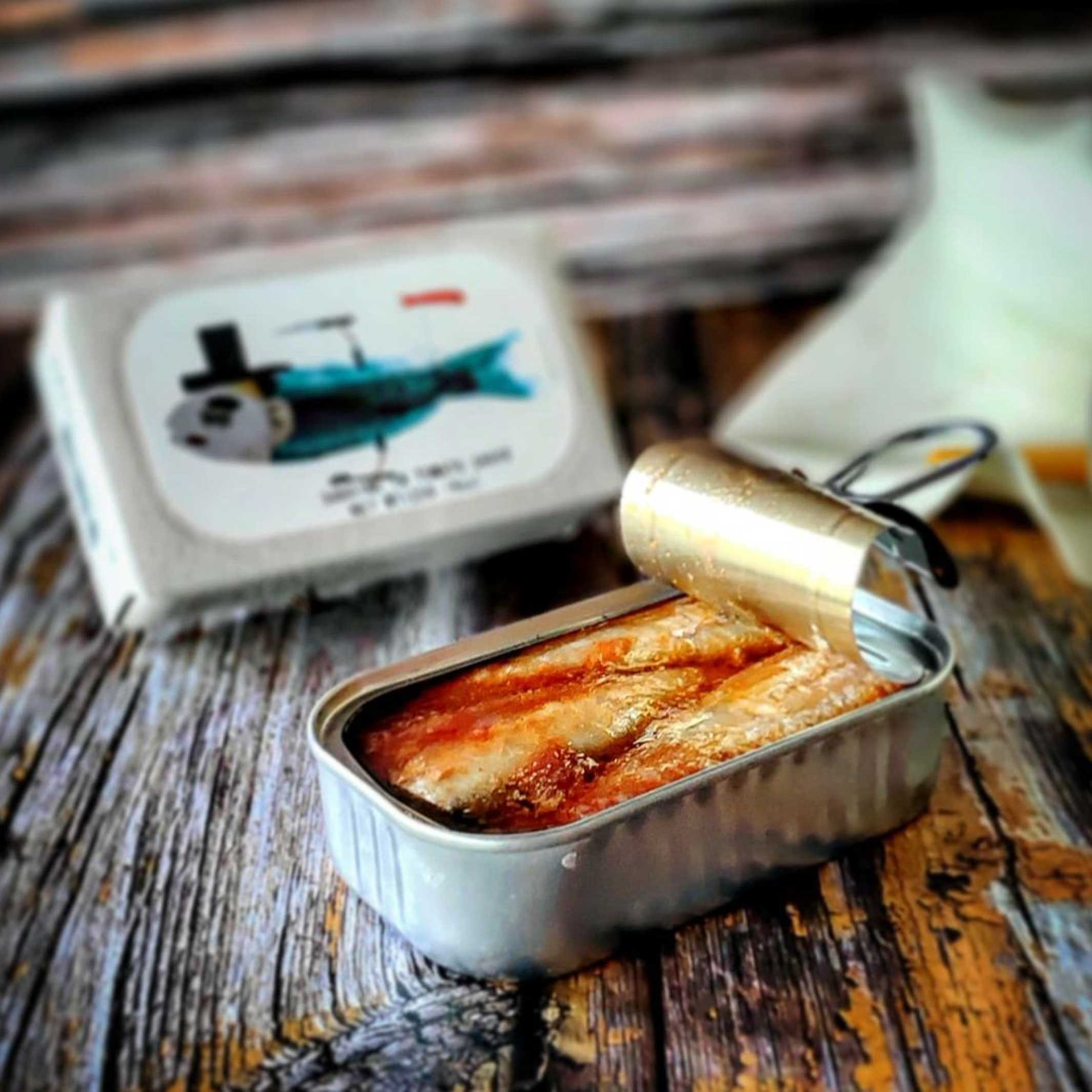 SARDINES in Tomato Sauce | CANNED GOURMET FISH | 125g | José Gourmet