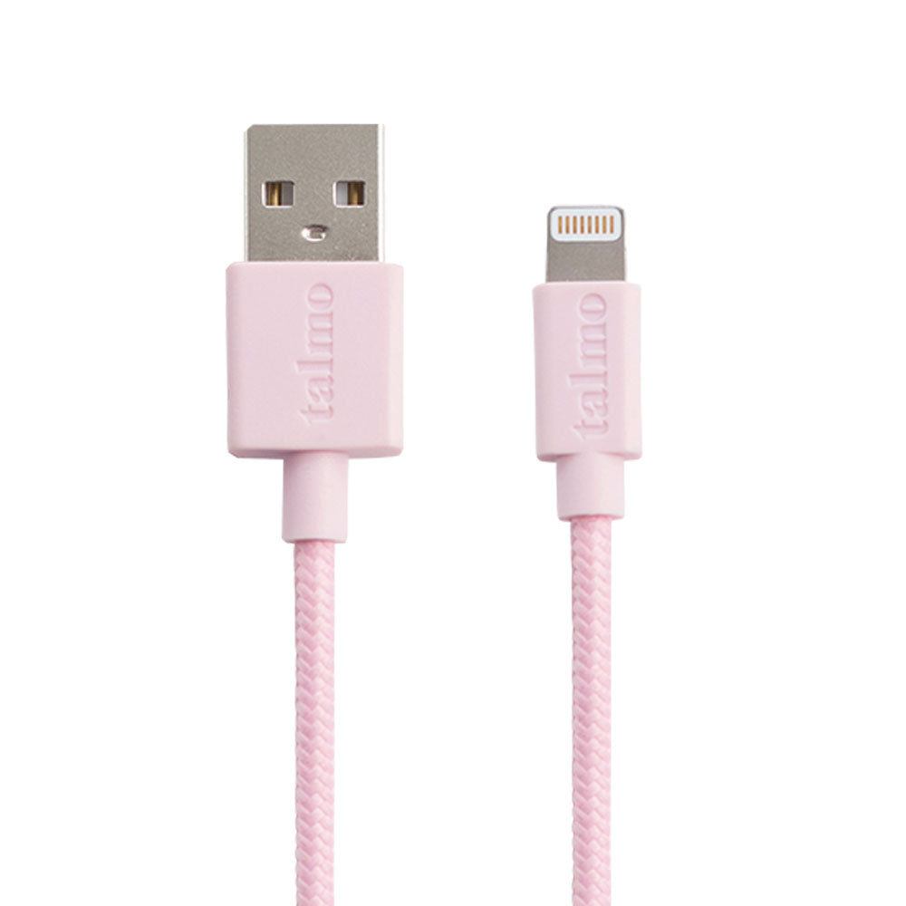 iPHONE USB zu Lightning Textil-VERBINDUNGS- & LADEKABEL | 100cm | talmo - Charles & Marie