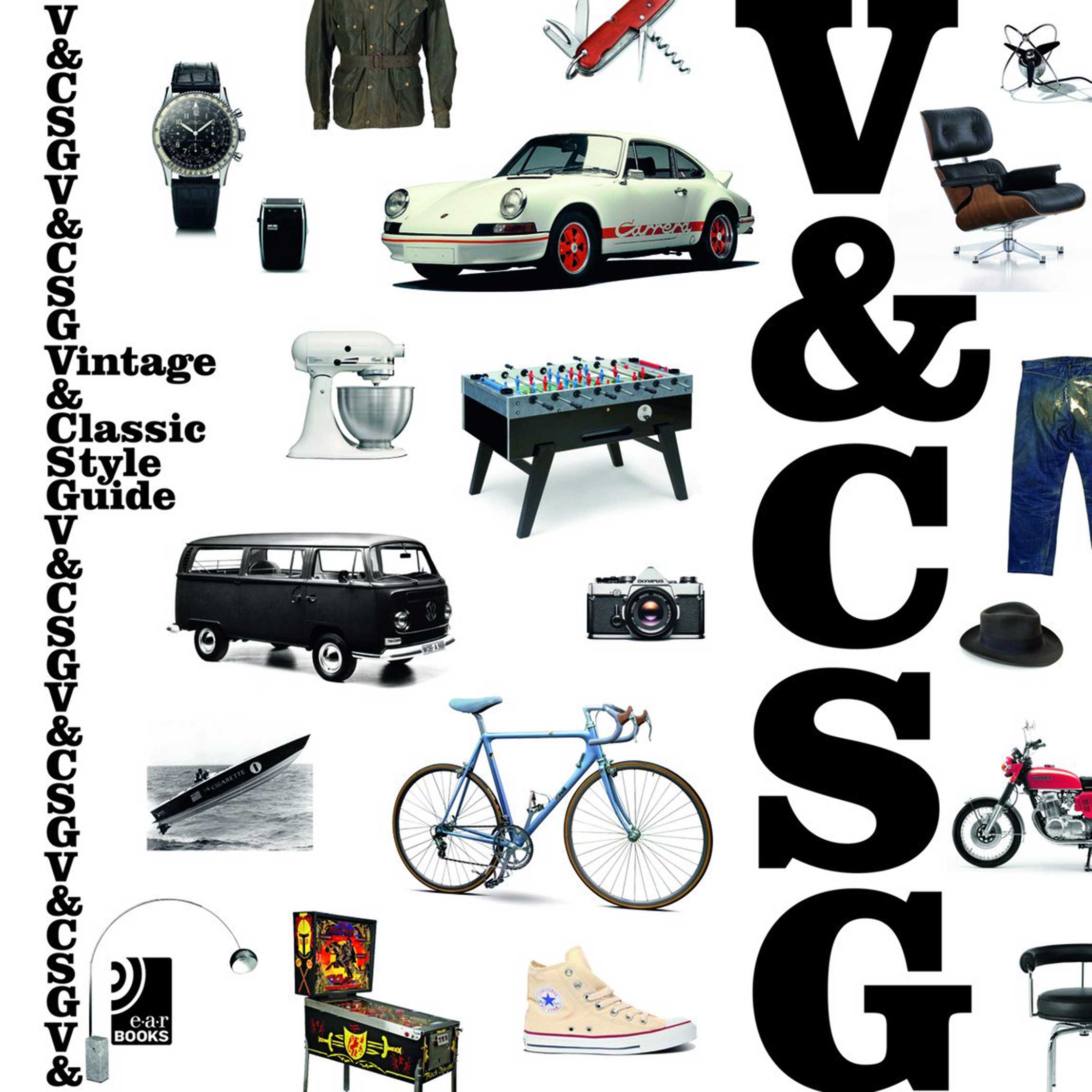 V&amp;CSG | Guide de style vintage et classique | Livre d'images photo comprenant un vinyle 10″ | LIVRE | Livres Edel