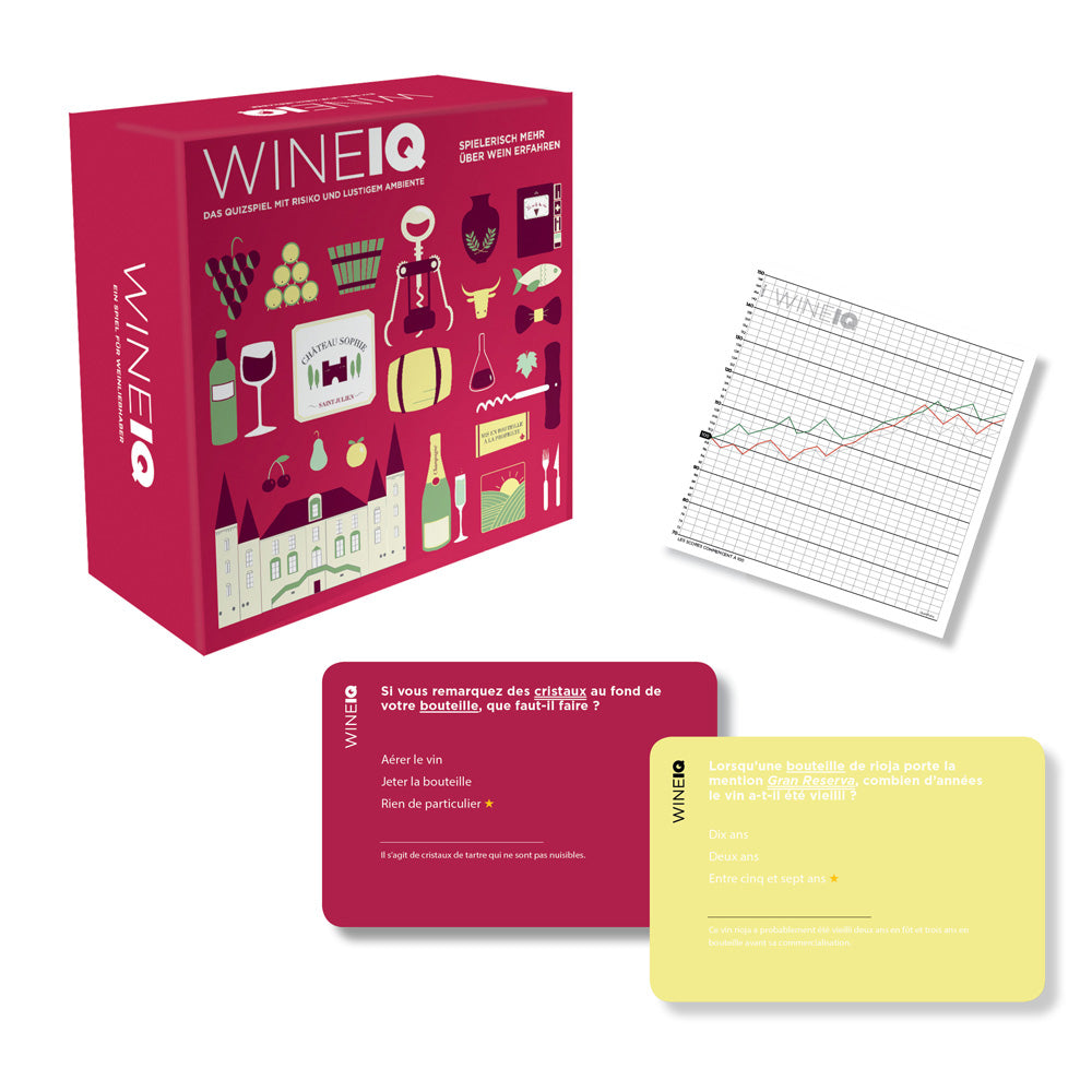 WineIQ | WEIN-WISSEN- & QUIZSPIEL | Helvetiq - Charles & Marie